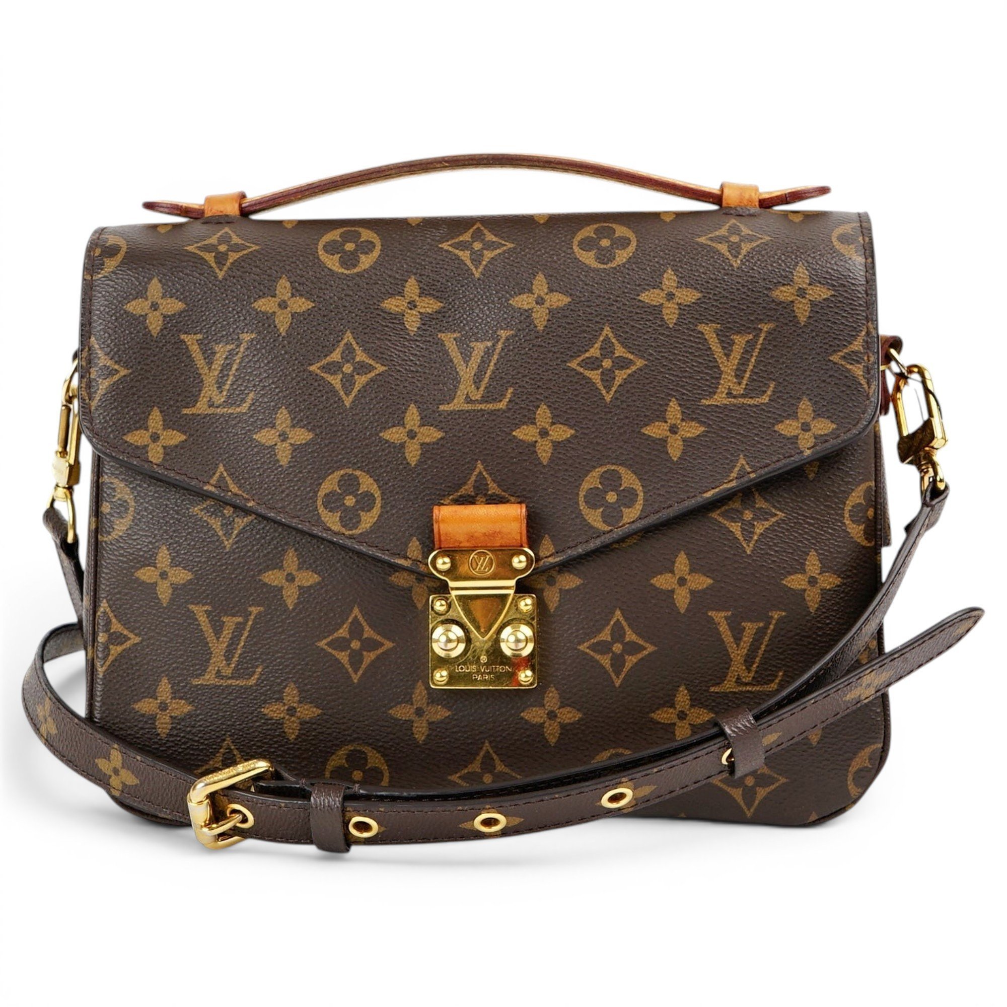Metis leather crossbody bag