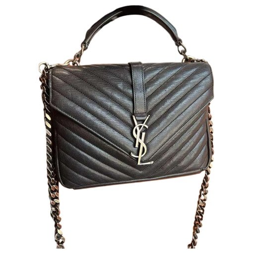Collége monogramme leather handbag