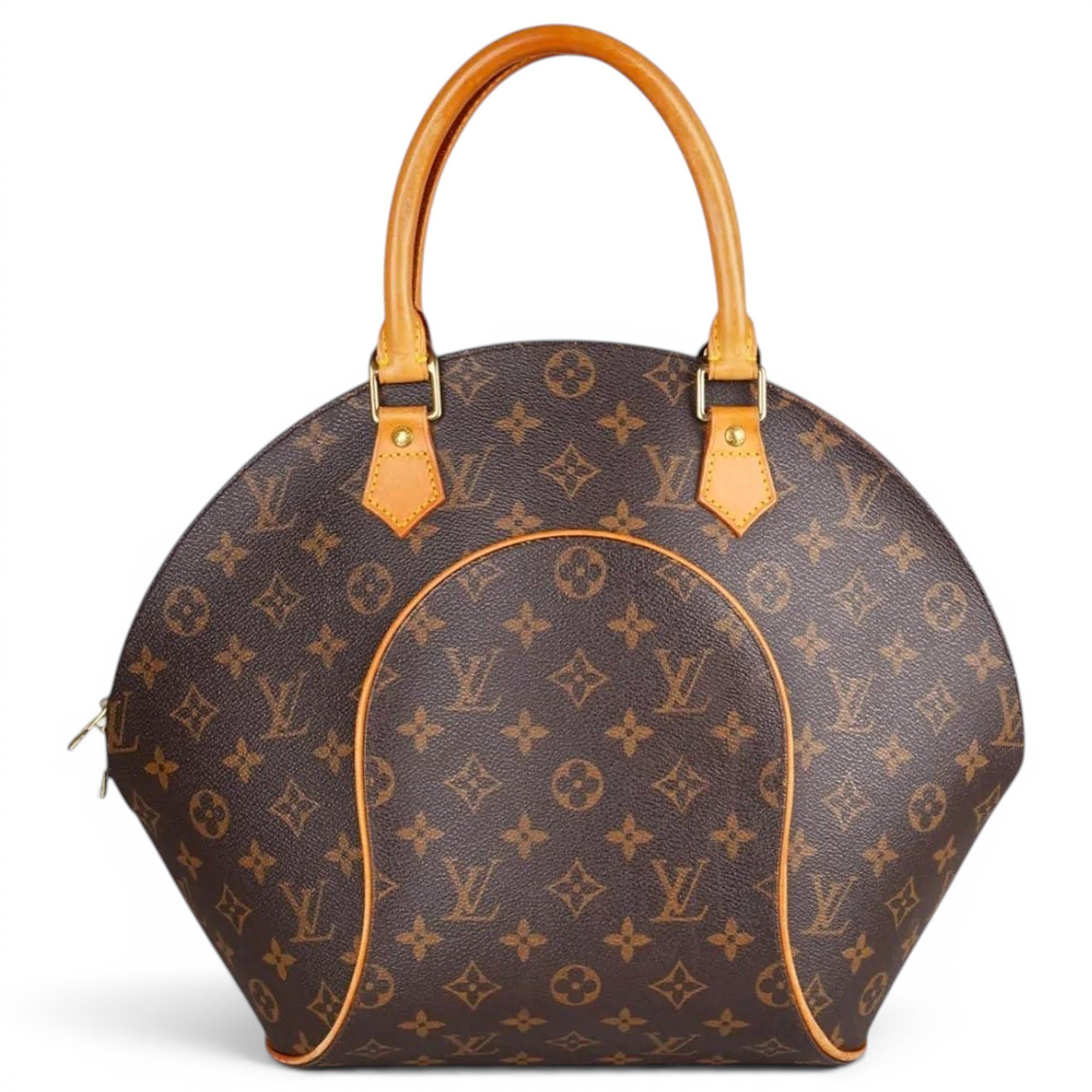 Ellipse cloth handbag