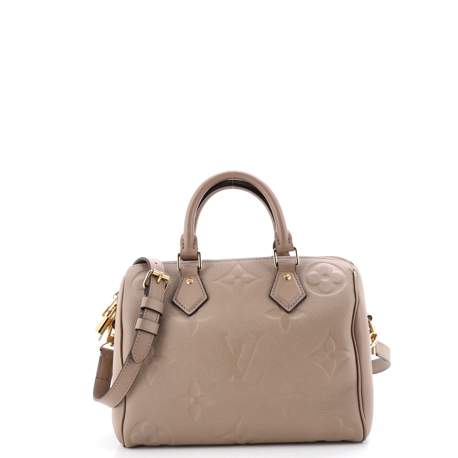 Louis Vuitton Speedy Bandouliere Bag Monogram Empreinte Giant 25
