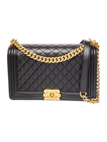 Large Quilted Boy Bag