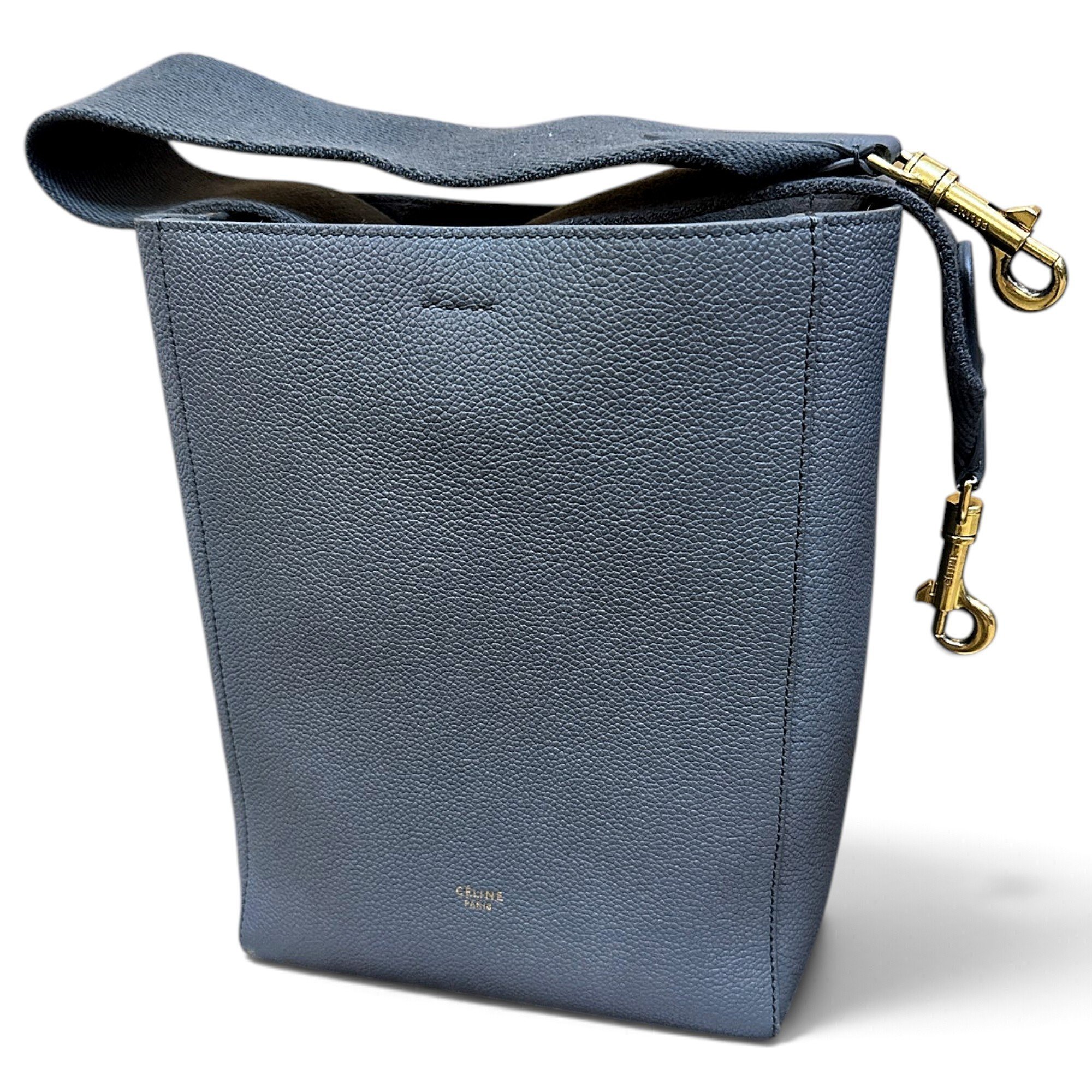 Seau Sangle leather handbag
