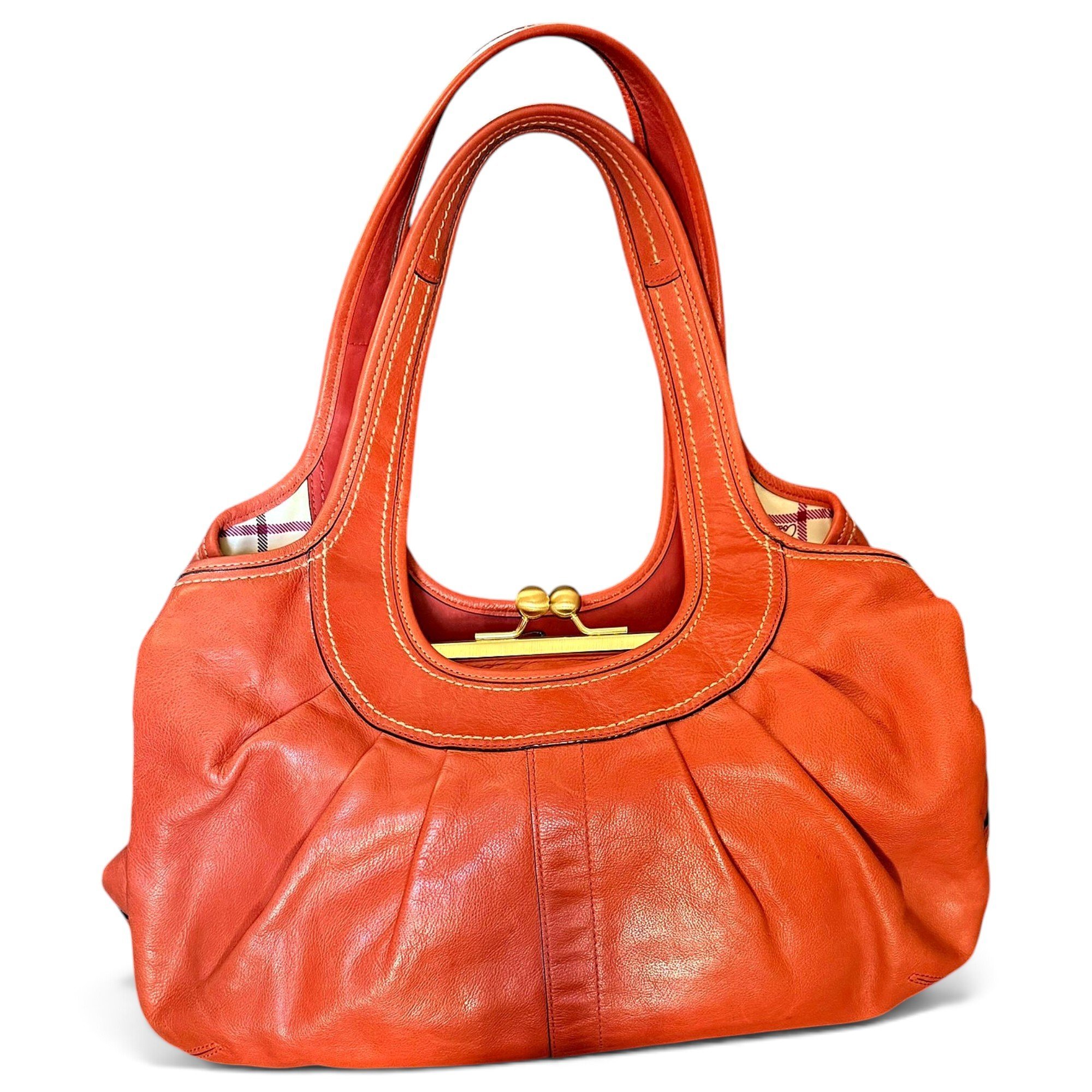 Leather handbag