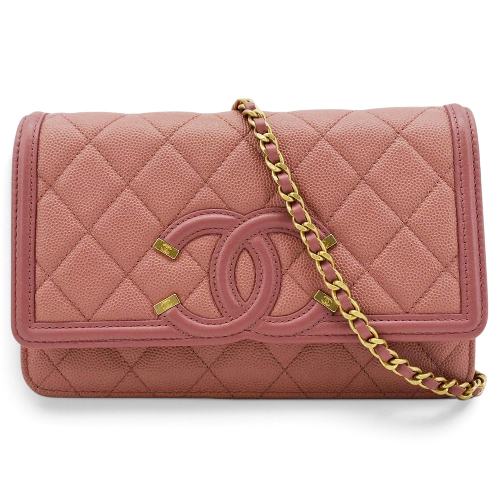 CC Filigree leather handbag
