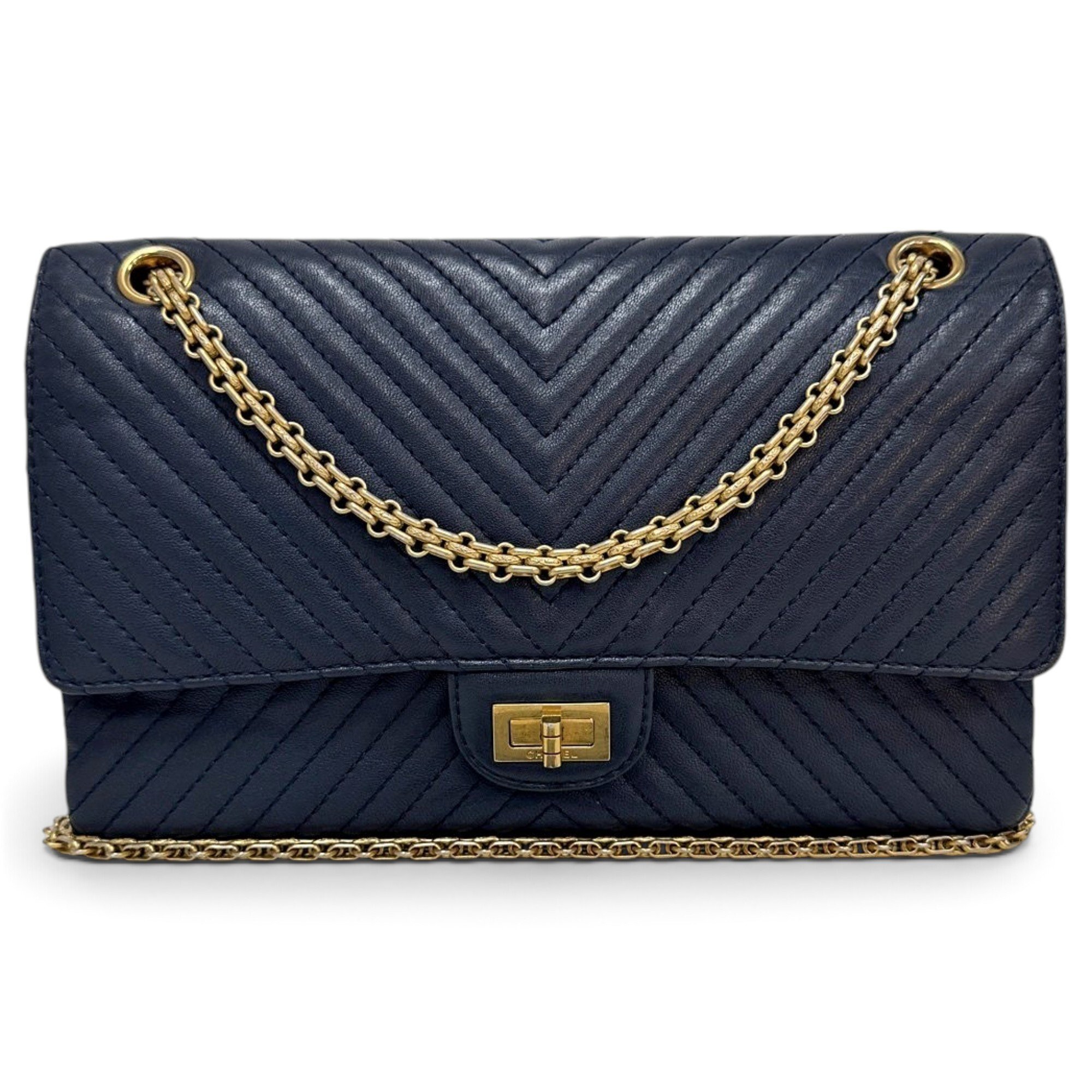 2.55 leather handbag
