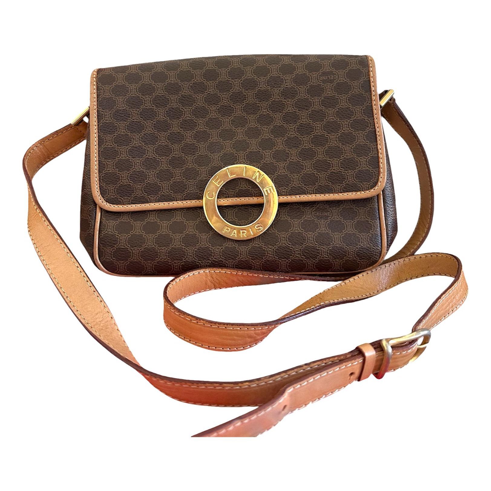 Triomphe cloth handbag