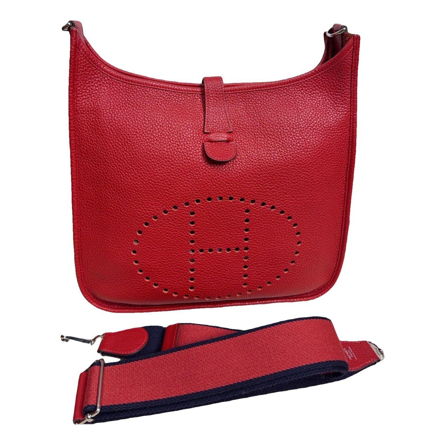 Evelyne leather handbag