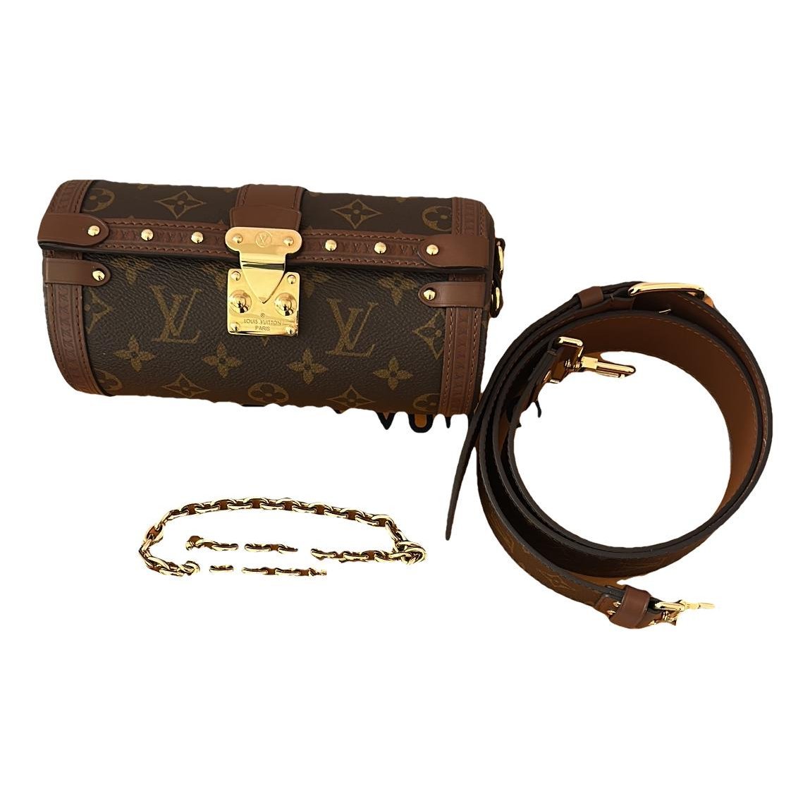 Papillon Trunk leather handbag