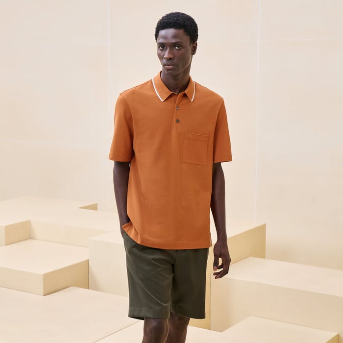 Citrouille "Piqures Sellier" Polo Shirt