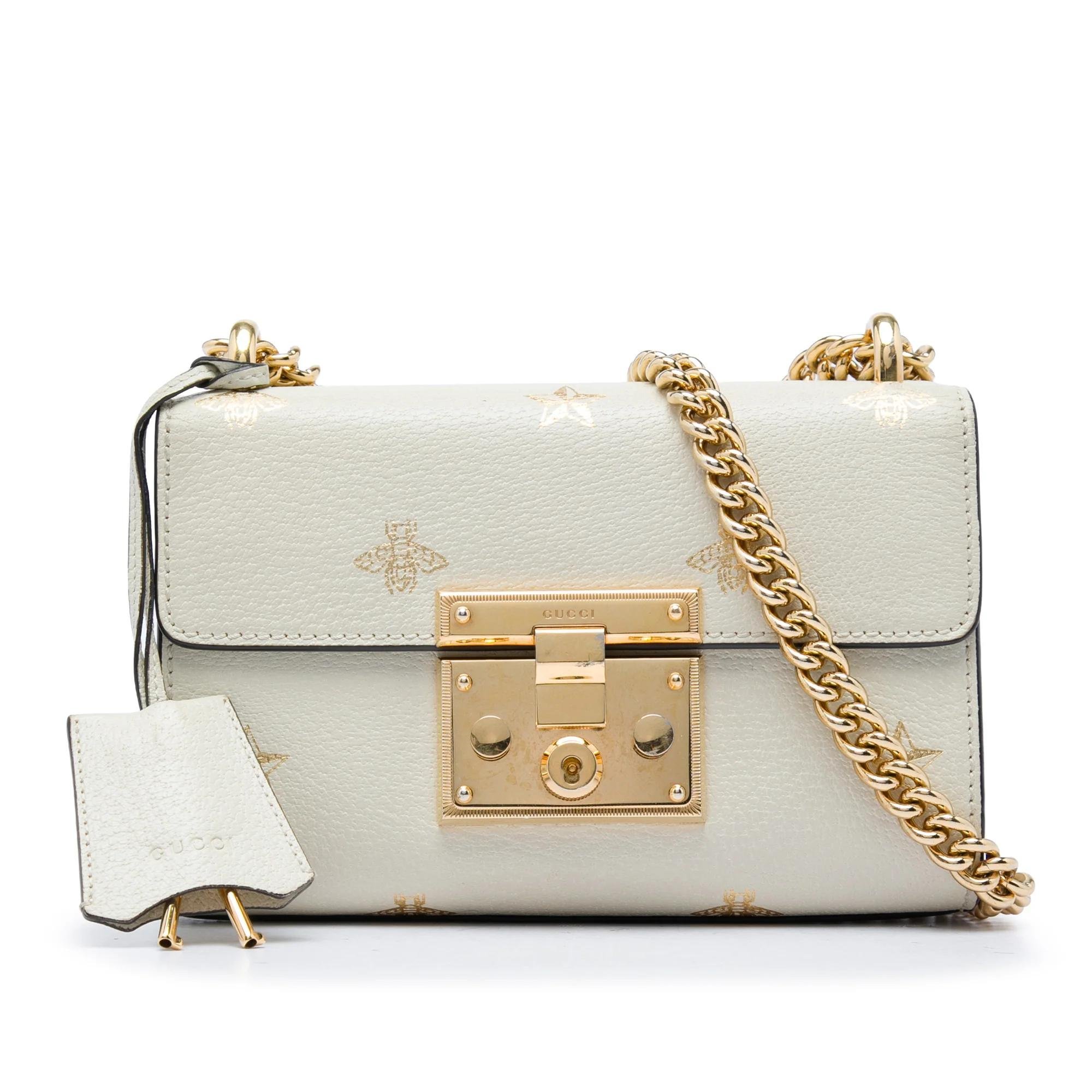 Padlock pony-style calfskin handbag