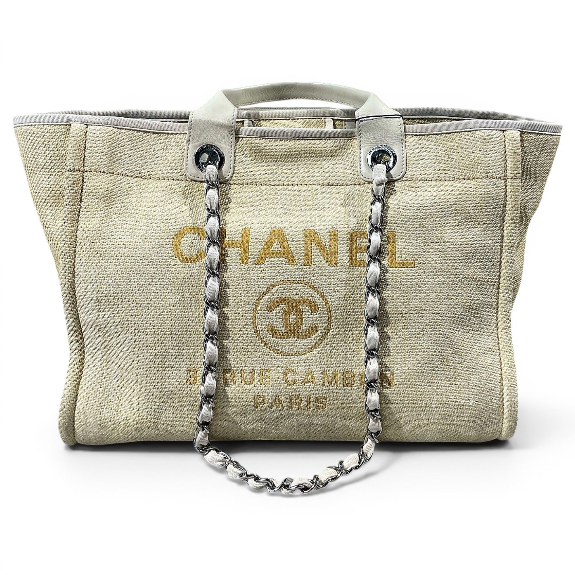 Deauville leather tote