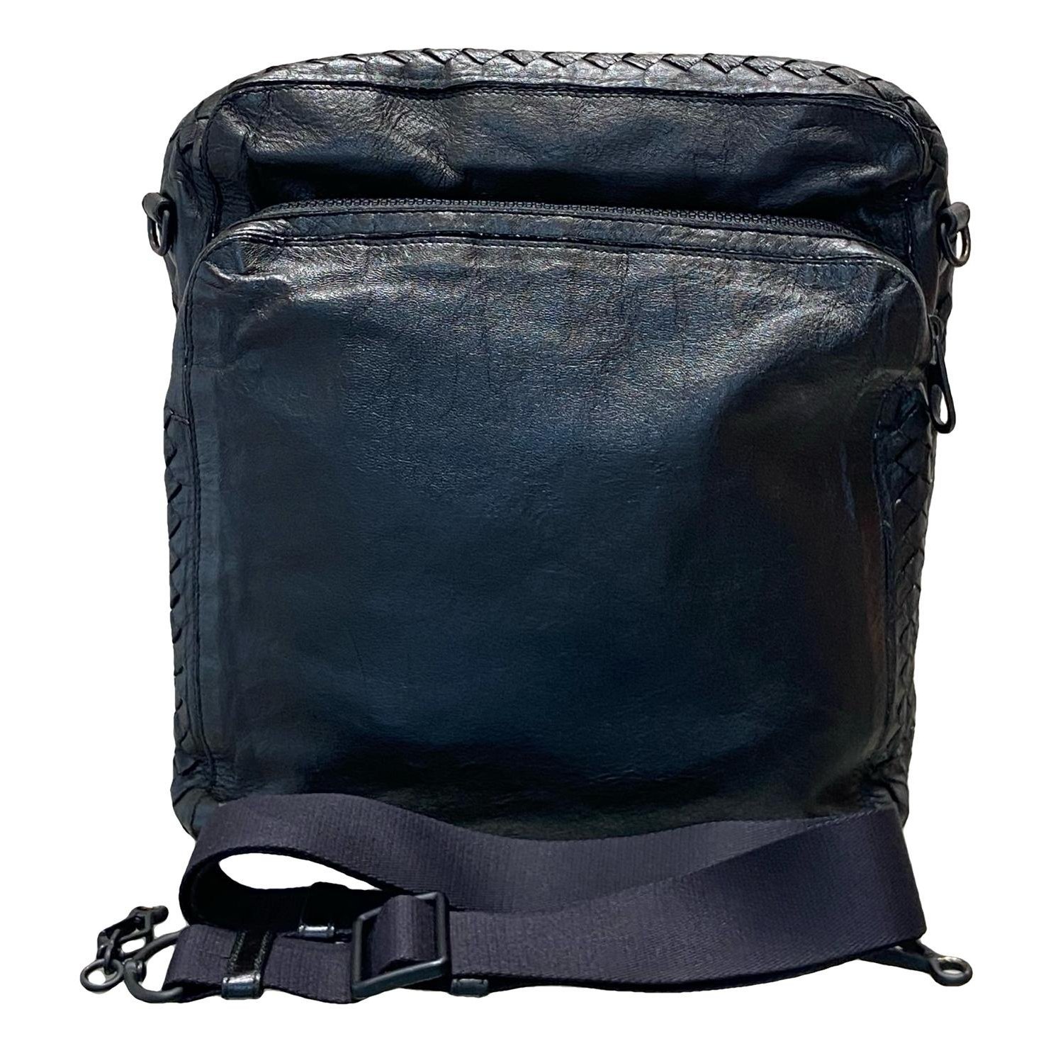 Leather crossbody bag
