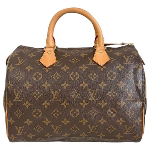 Speedy leather handbag