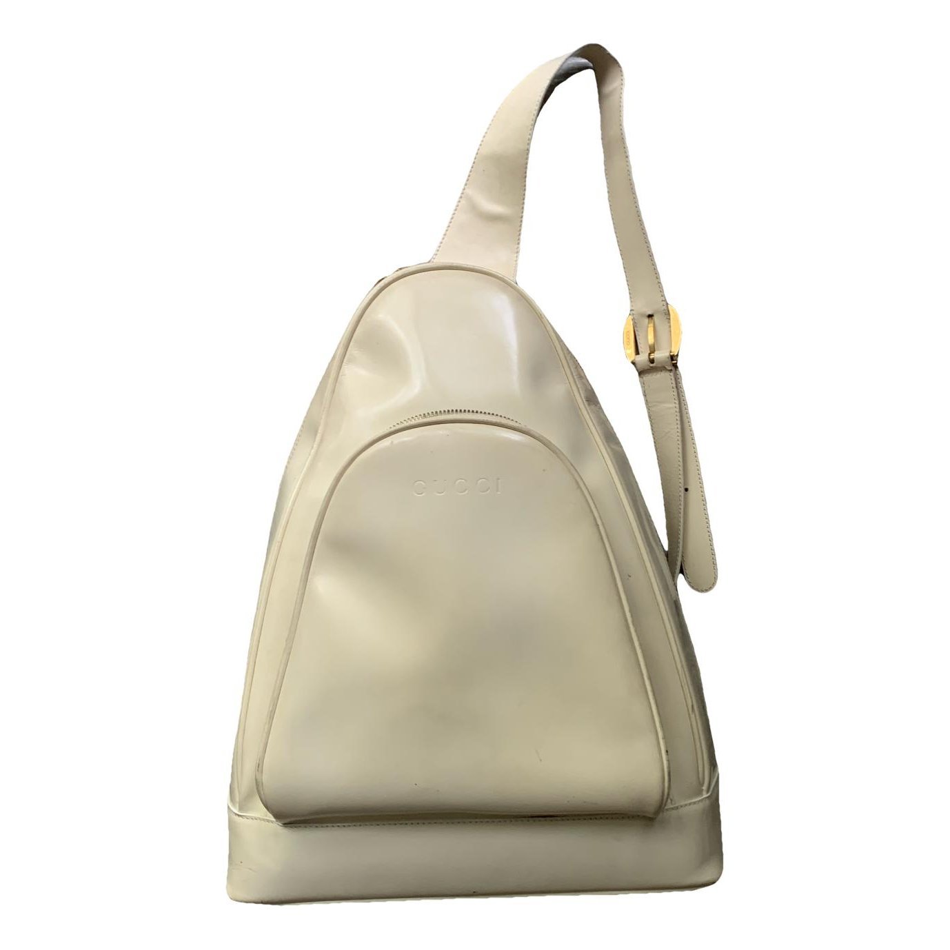 Leather backpack