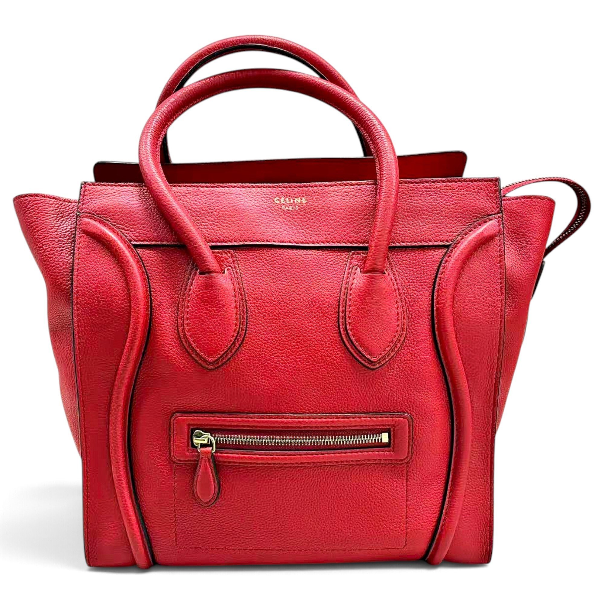 Luggage leather handbag