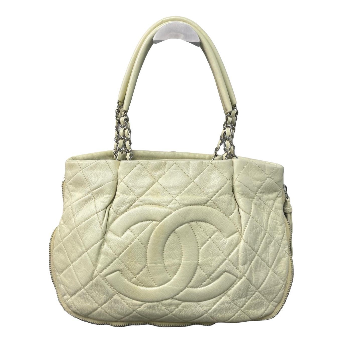 Leather tote