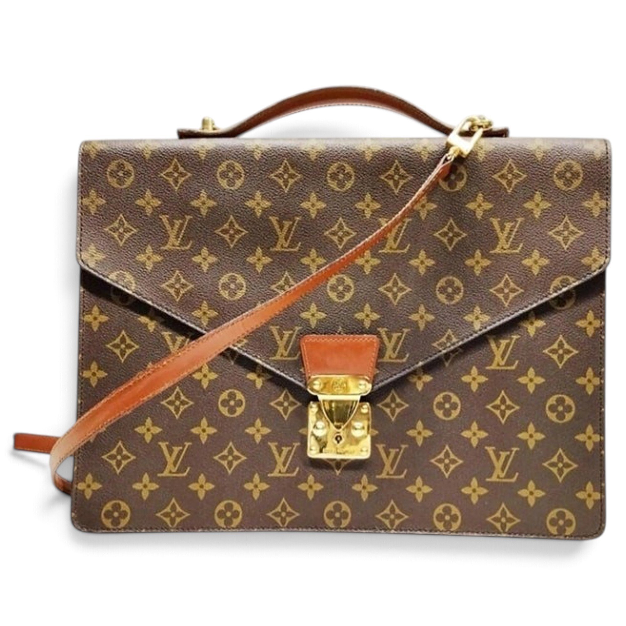 Leather crossbody bag