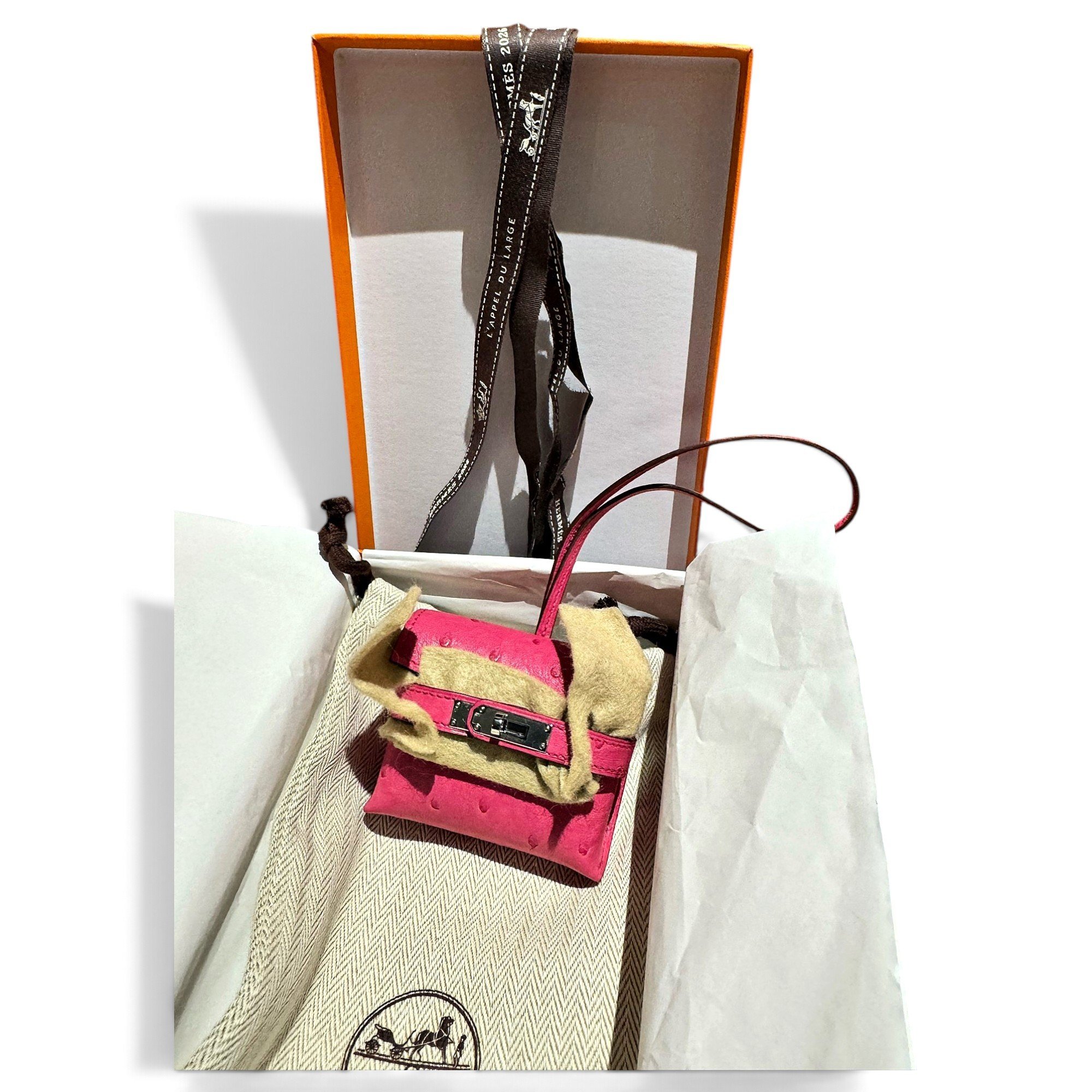 Ostrich handbag