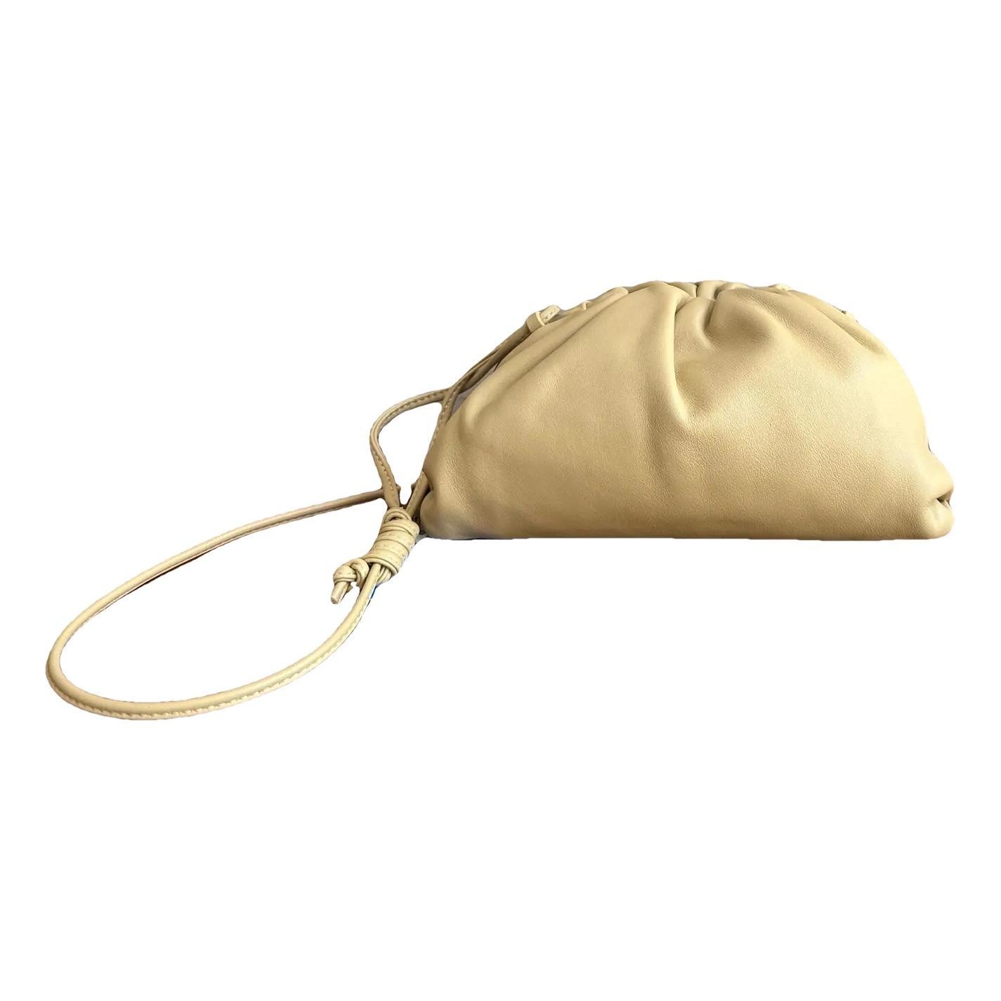 Pouch leather crossbody bag