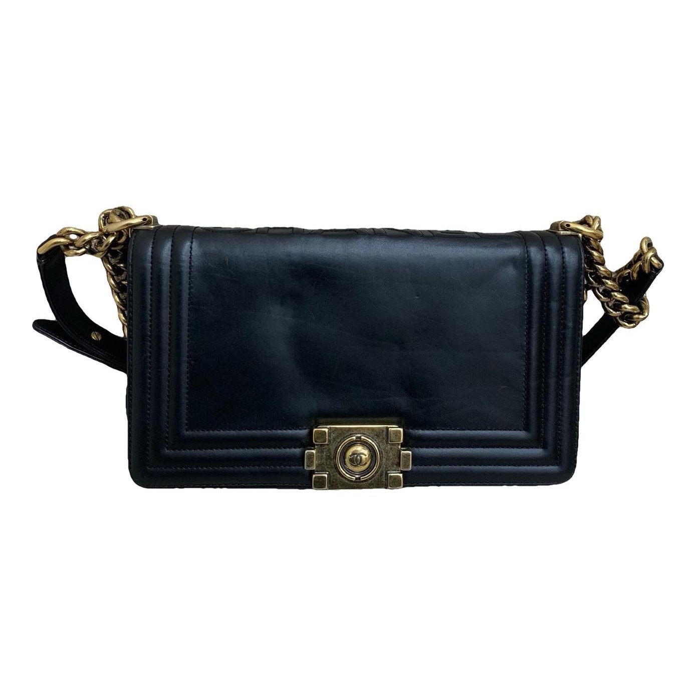 Boy leather crossbody bag