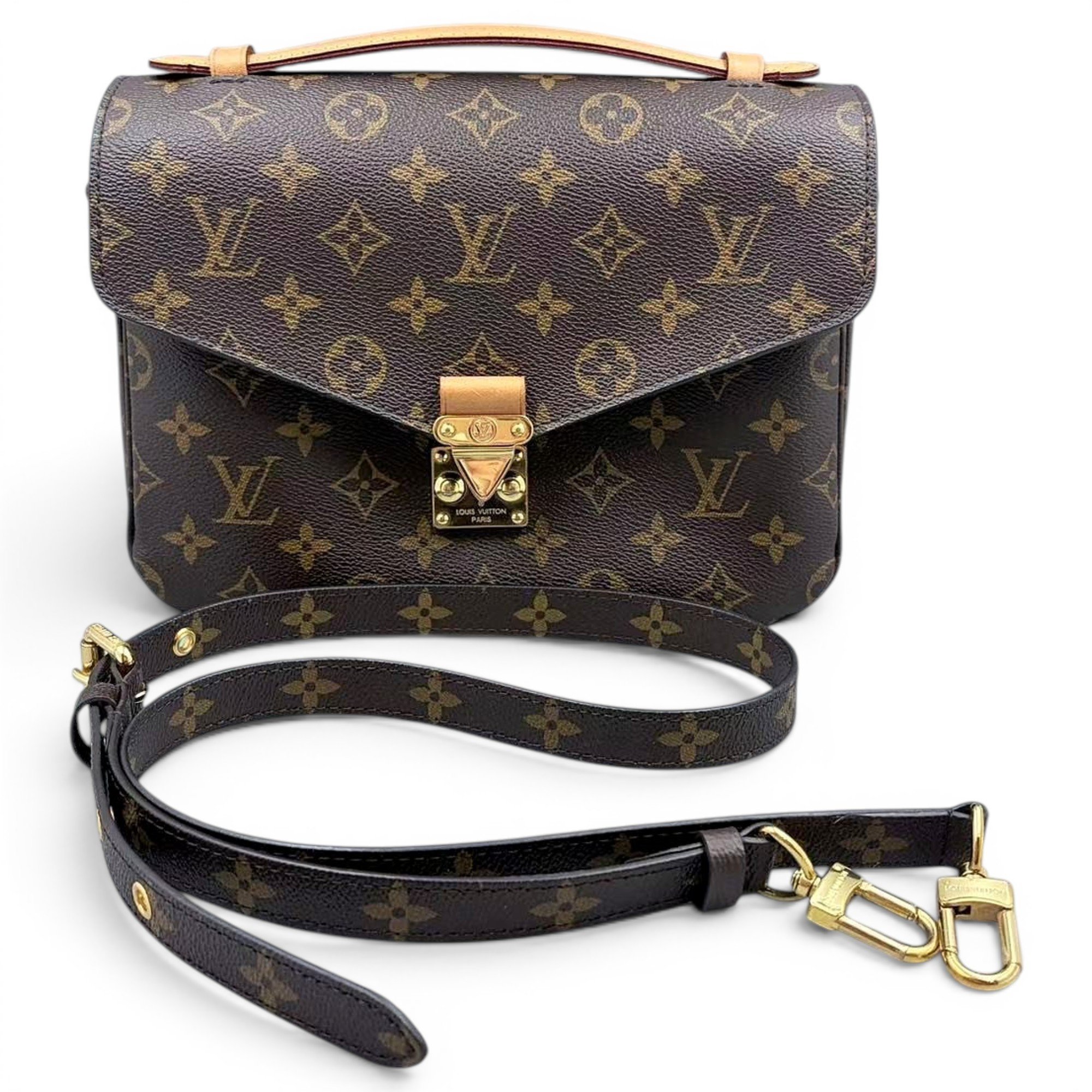 Metis leather handbag
