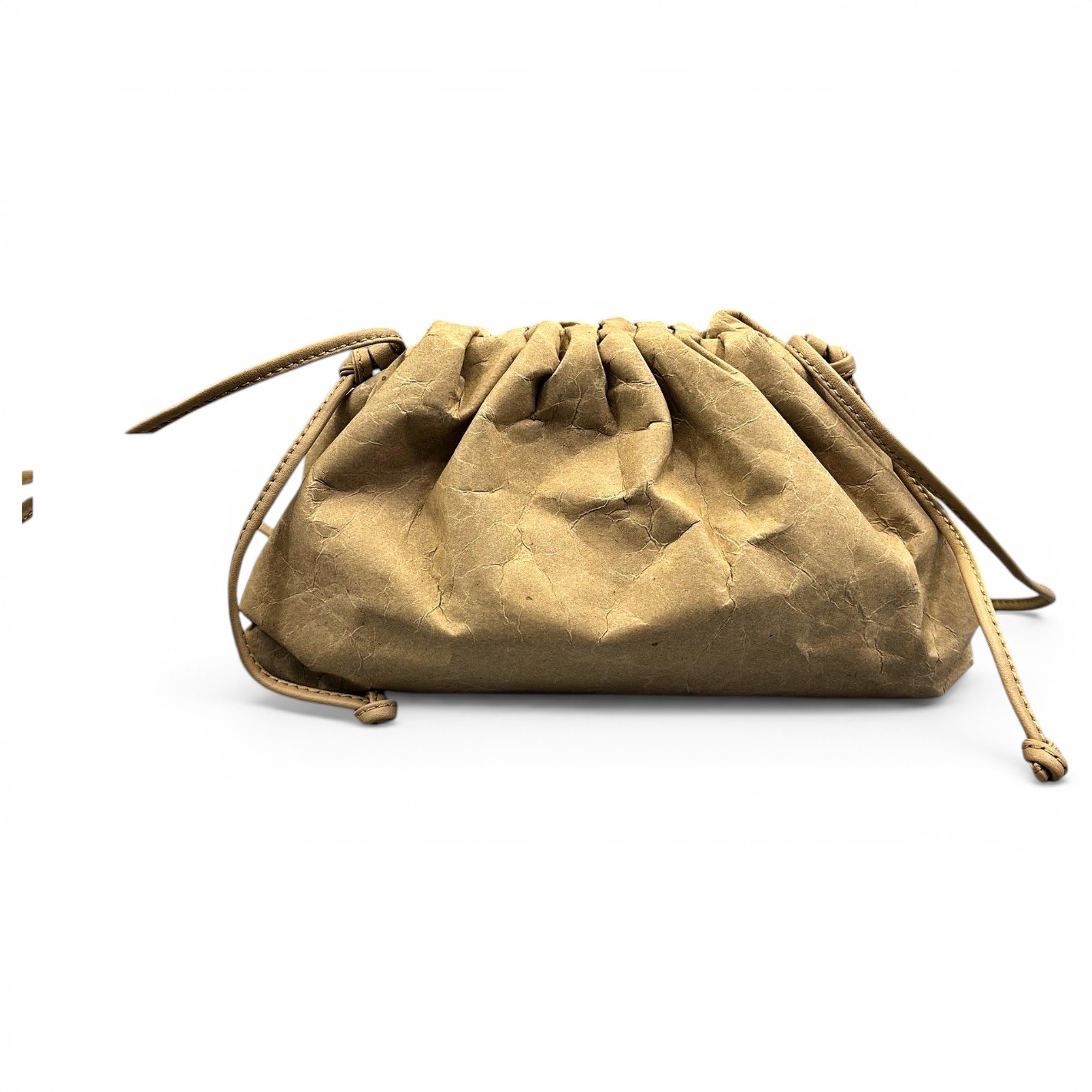 Pouch leather handbag