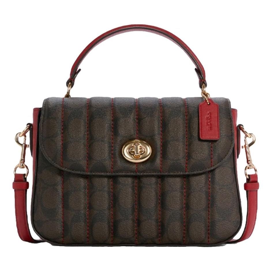 Leather crossbody bag