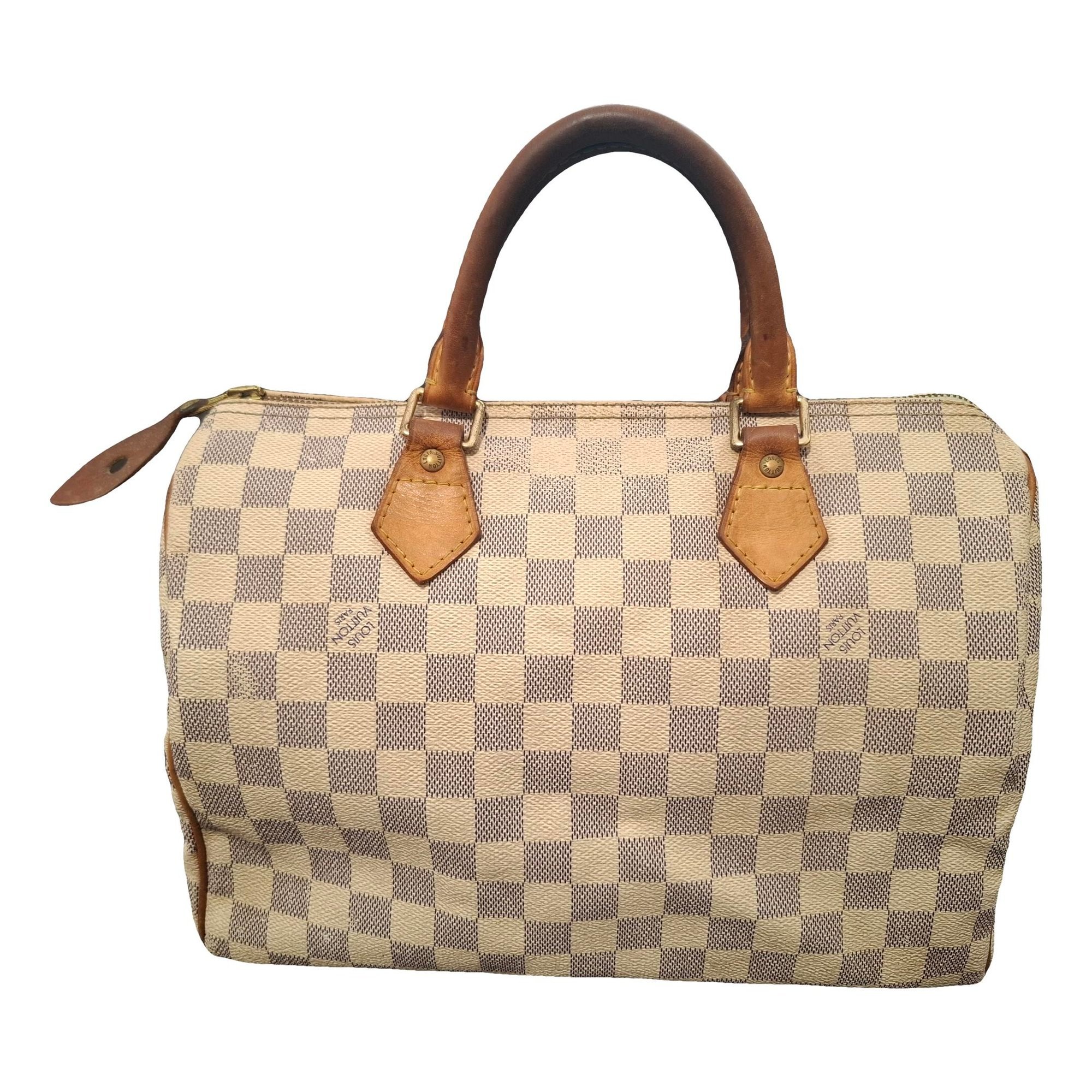 Speedy leather handbag
