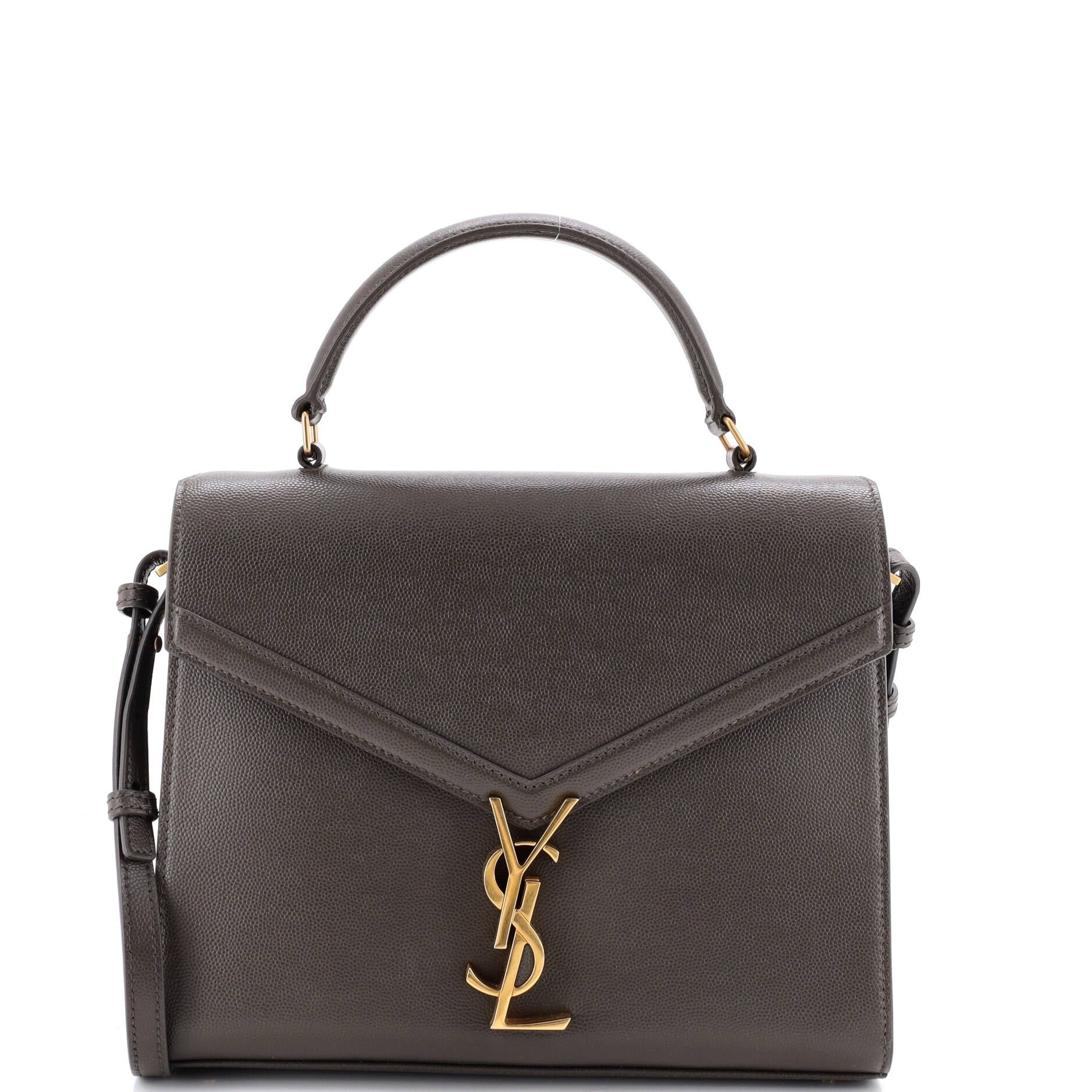 Cassandra Top Handle Bag Leather Medium