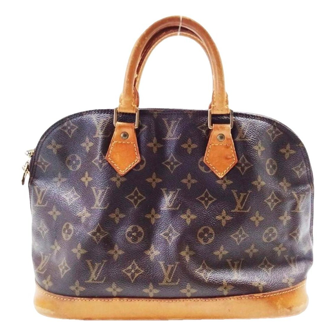 Alma leather handbag