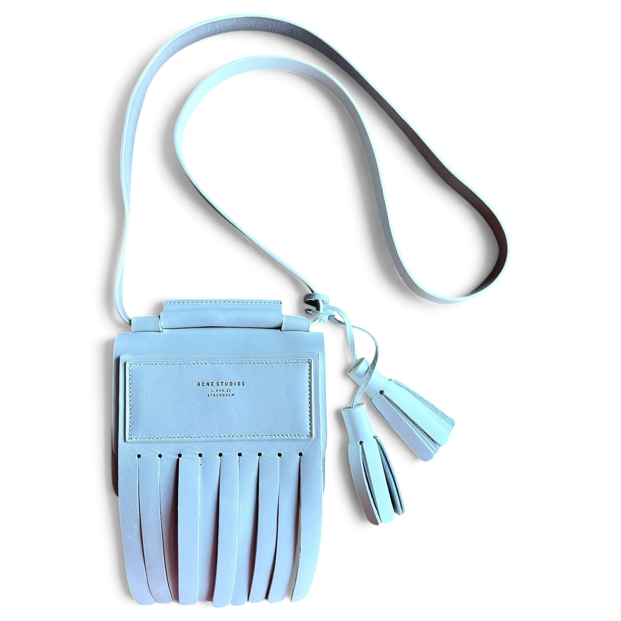 Leather crossbody bag