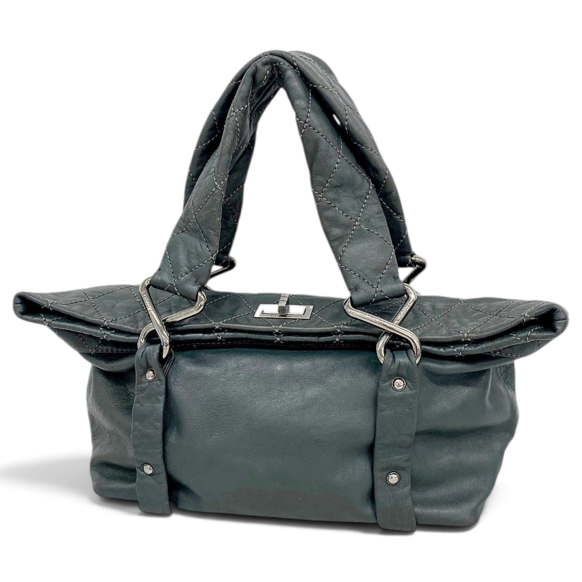 2.55 leather tote