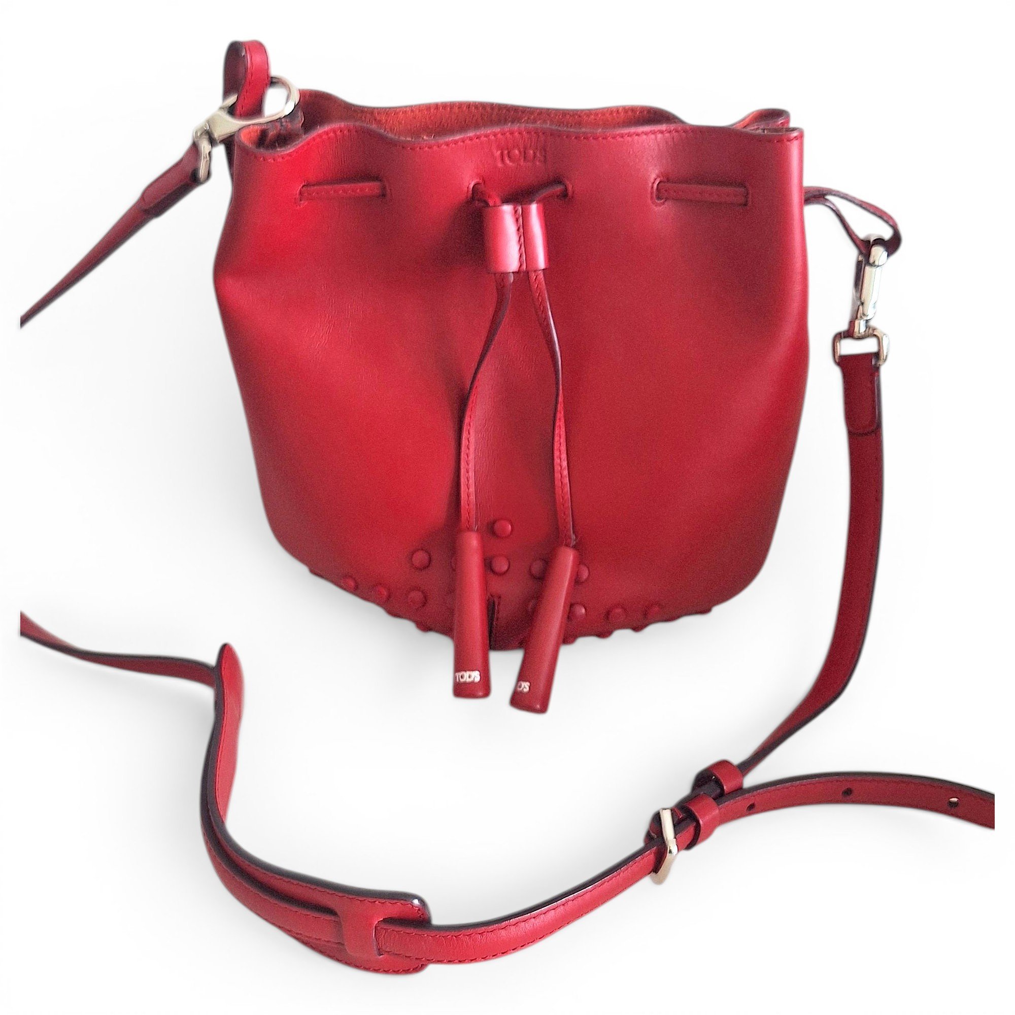 Leather handbag