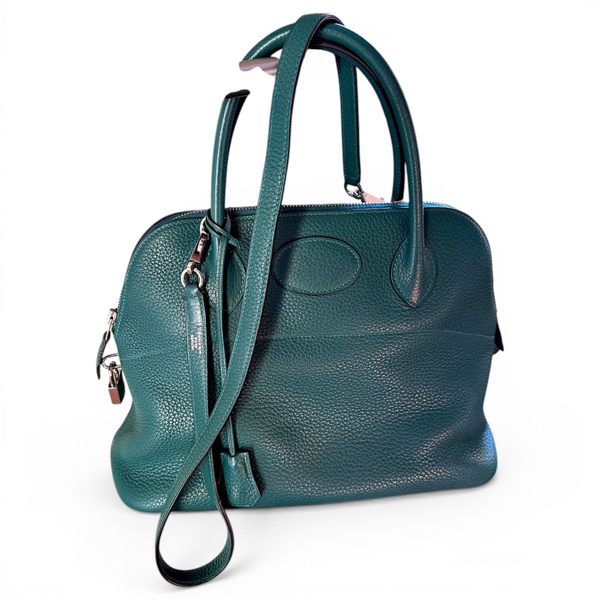 Bolide leather handbag