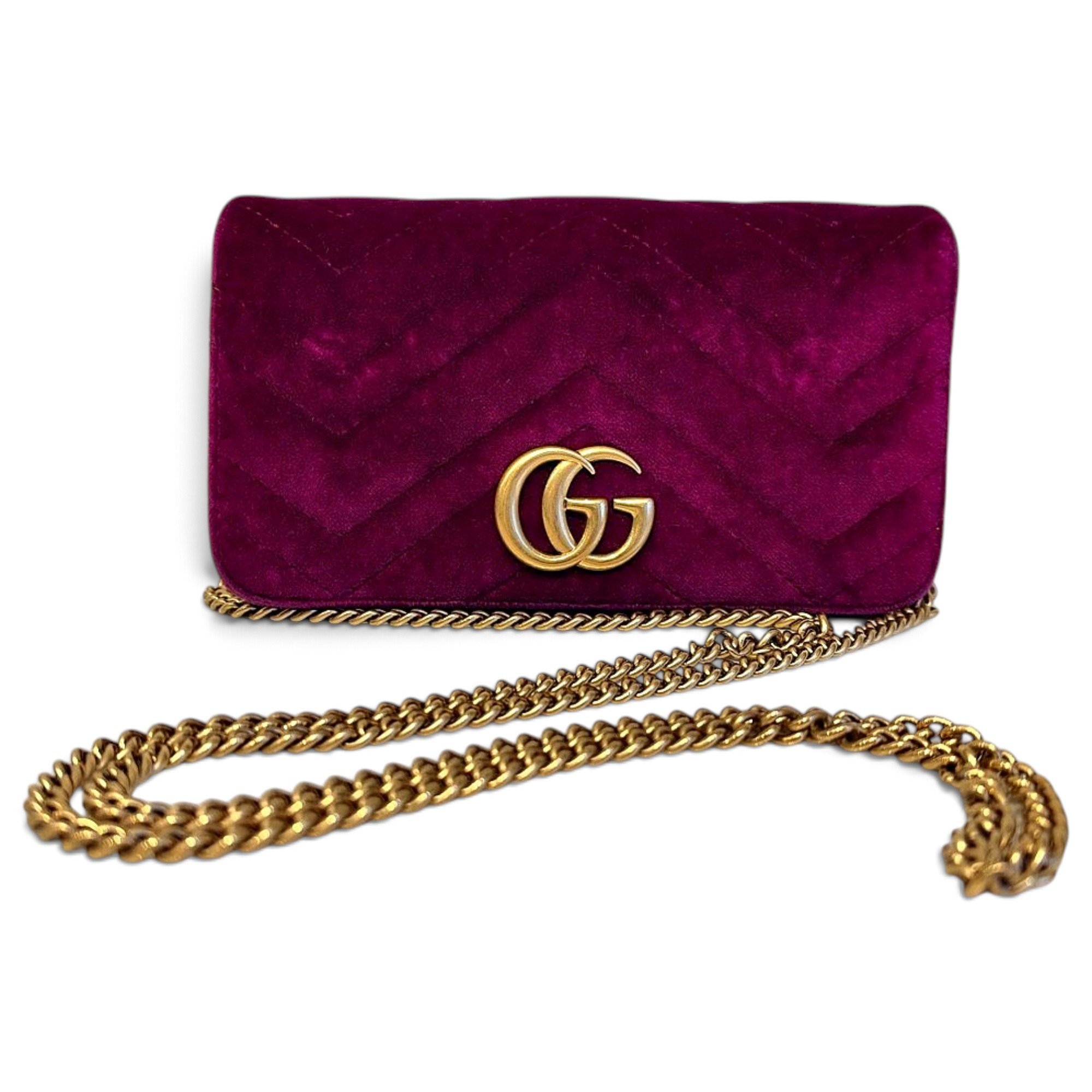 GG Marmont velvet handbag