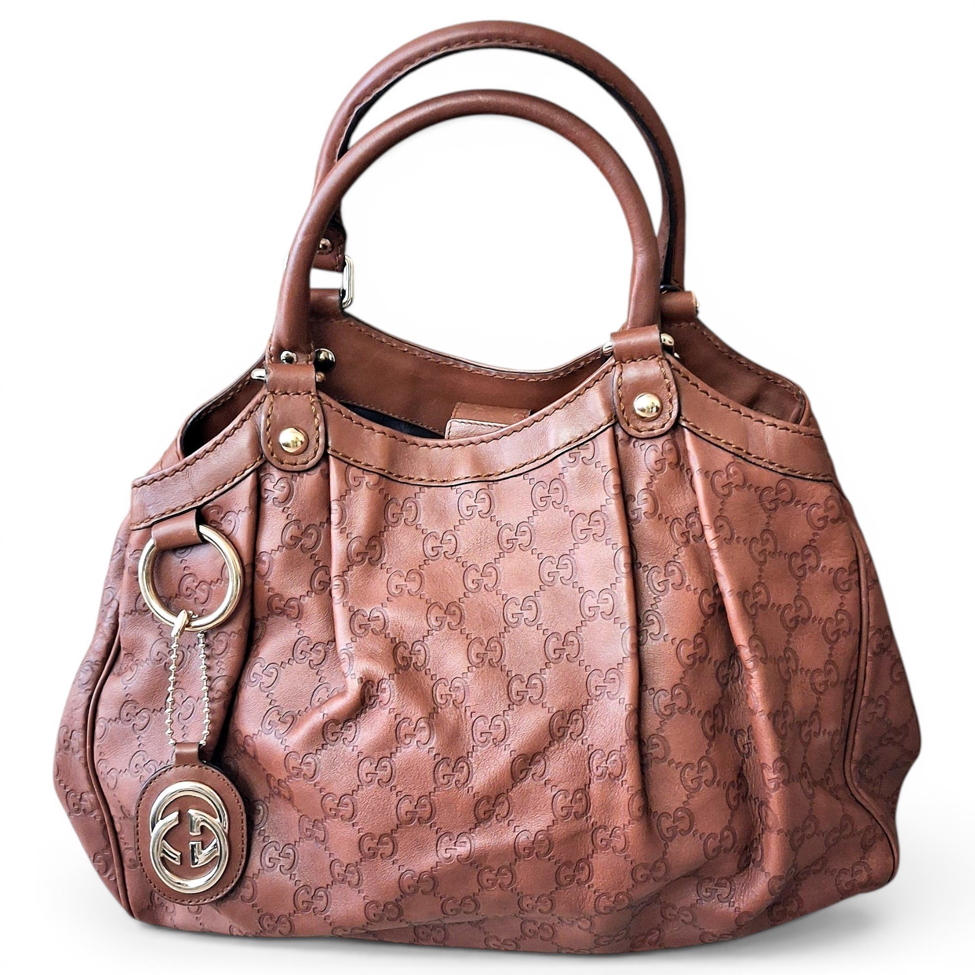 Sukey leather tote