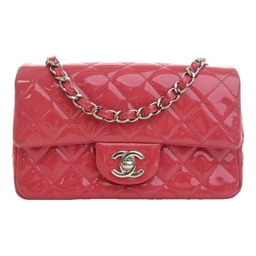 Patent leather crossbody bag