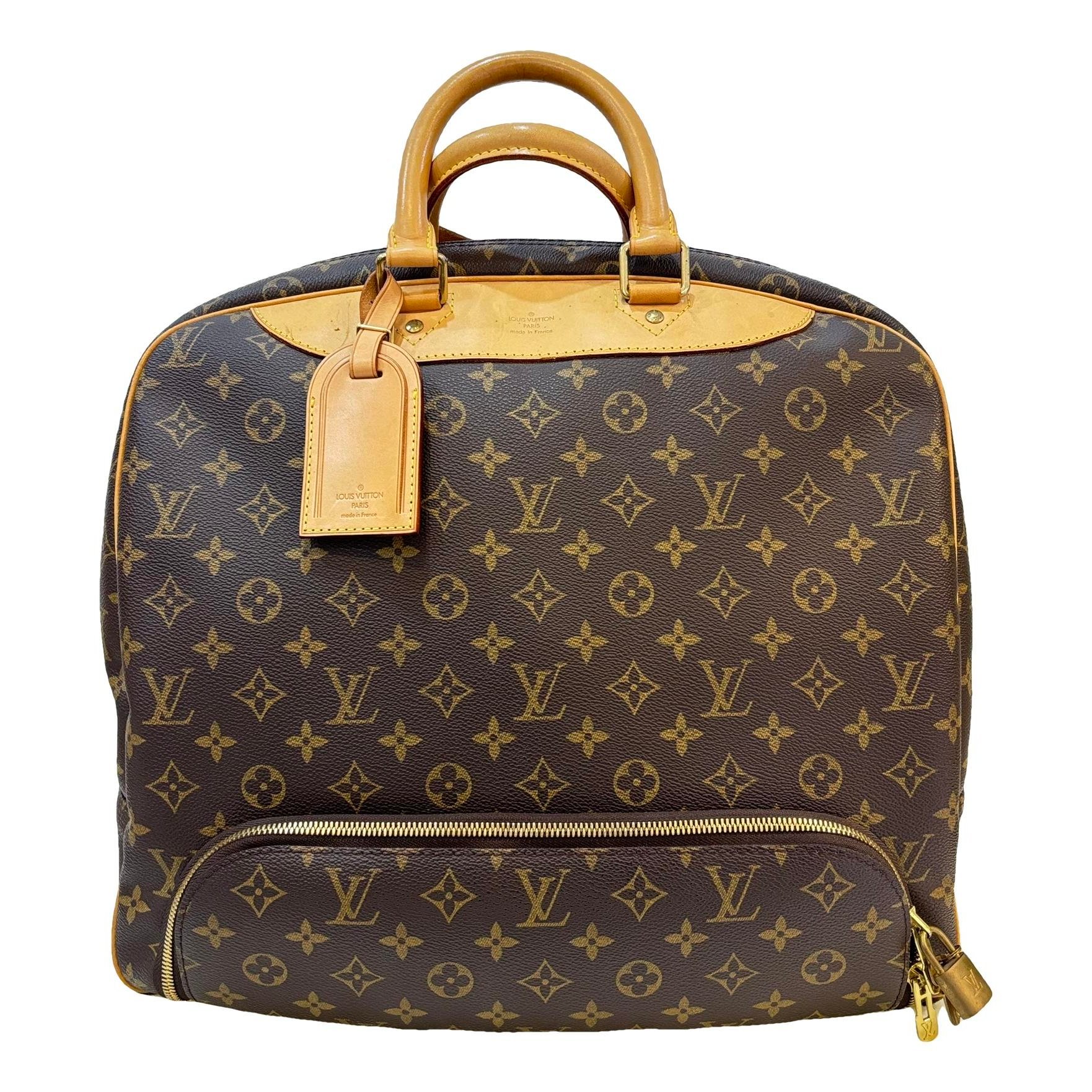 Evasion leather travel bag