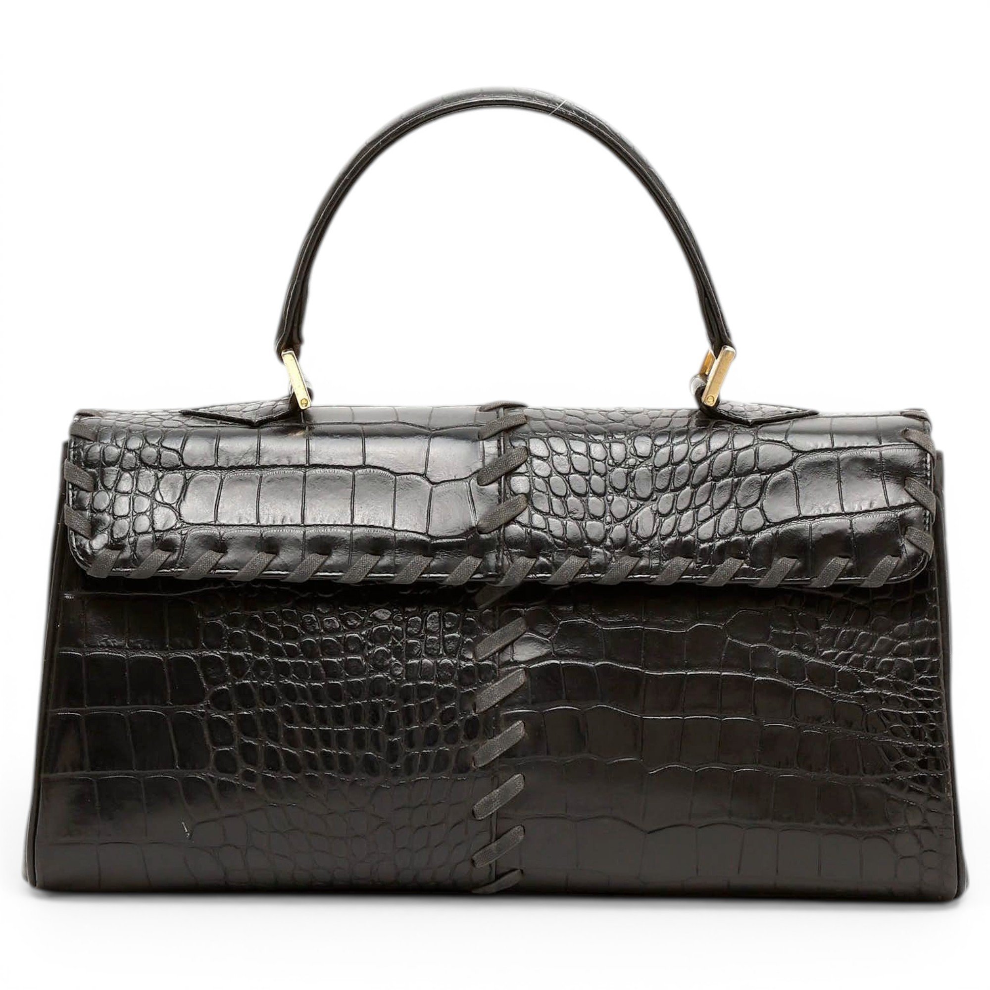 Leather handbag