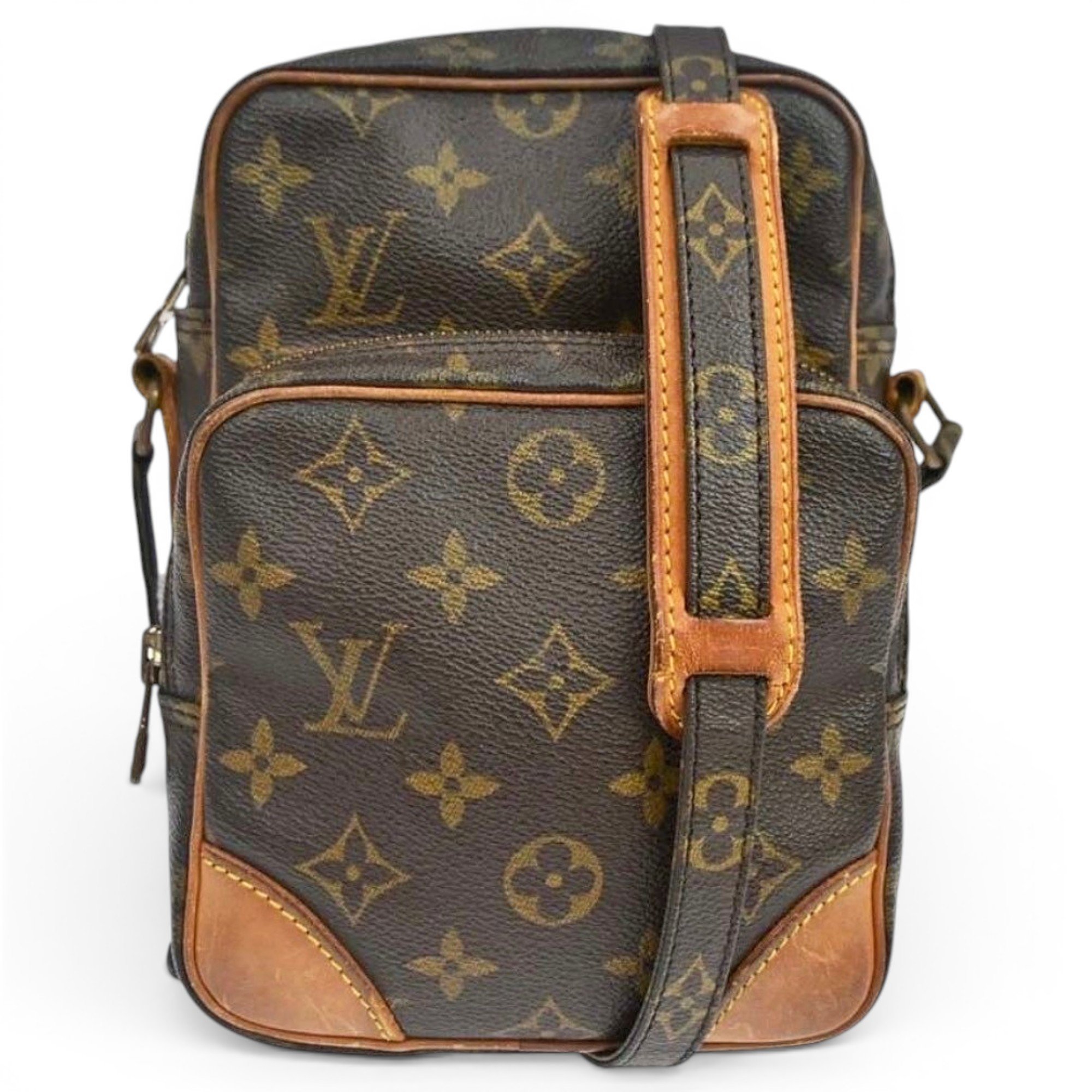 Amazon leather crossbody bag