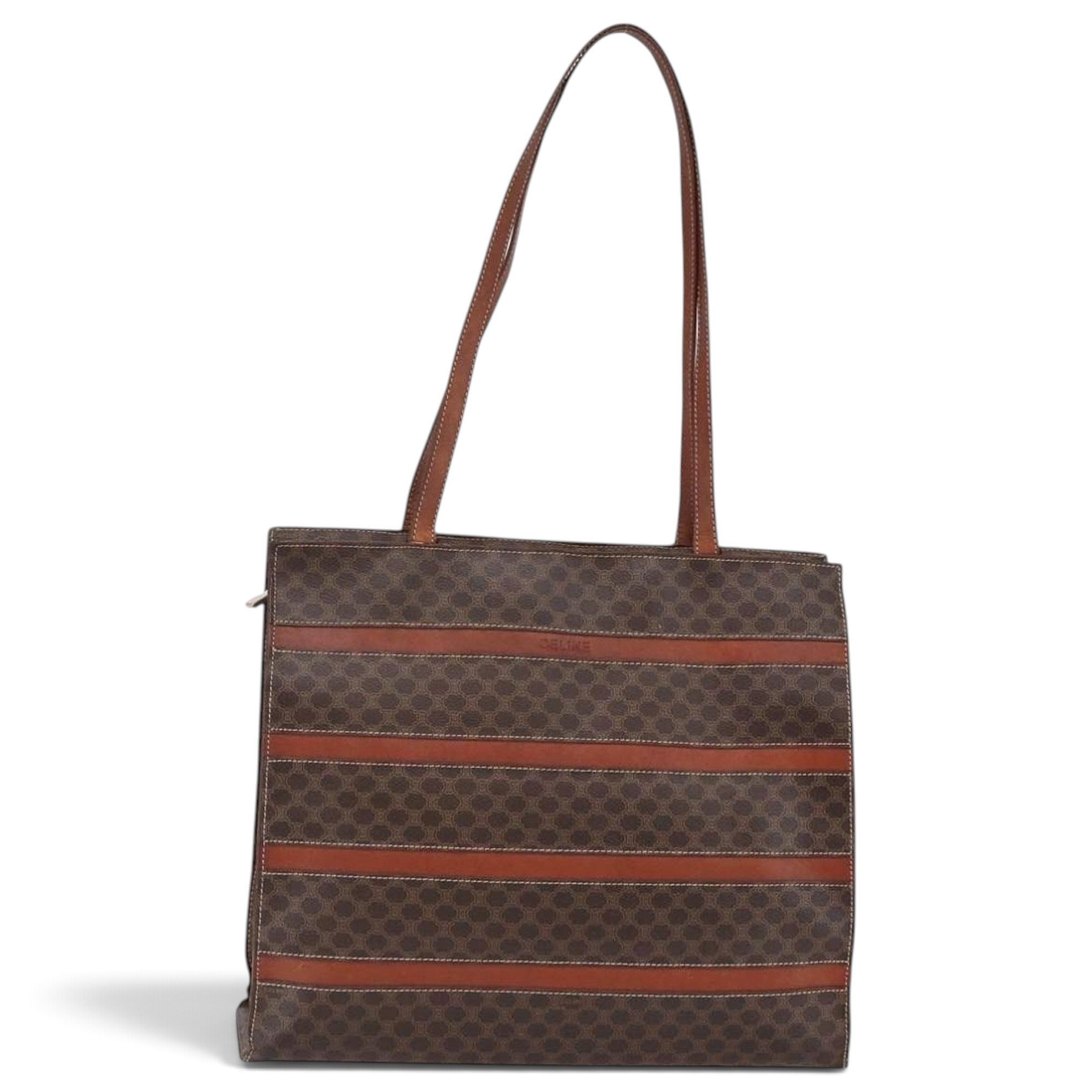Leather tote