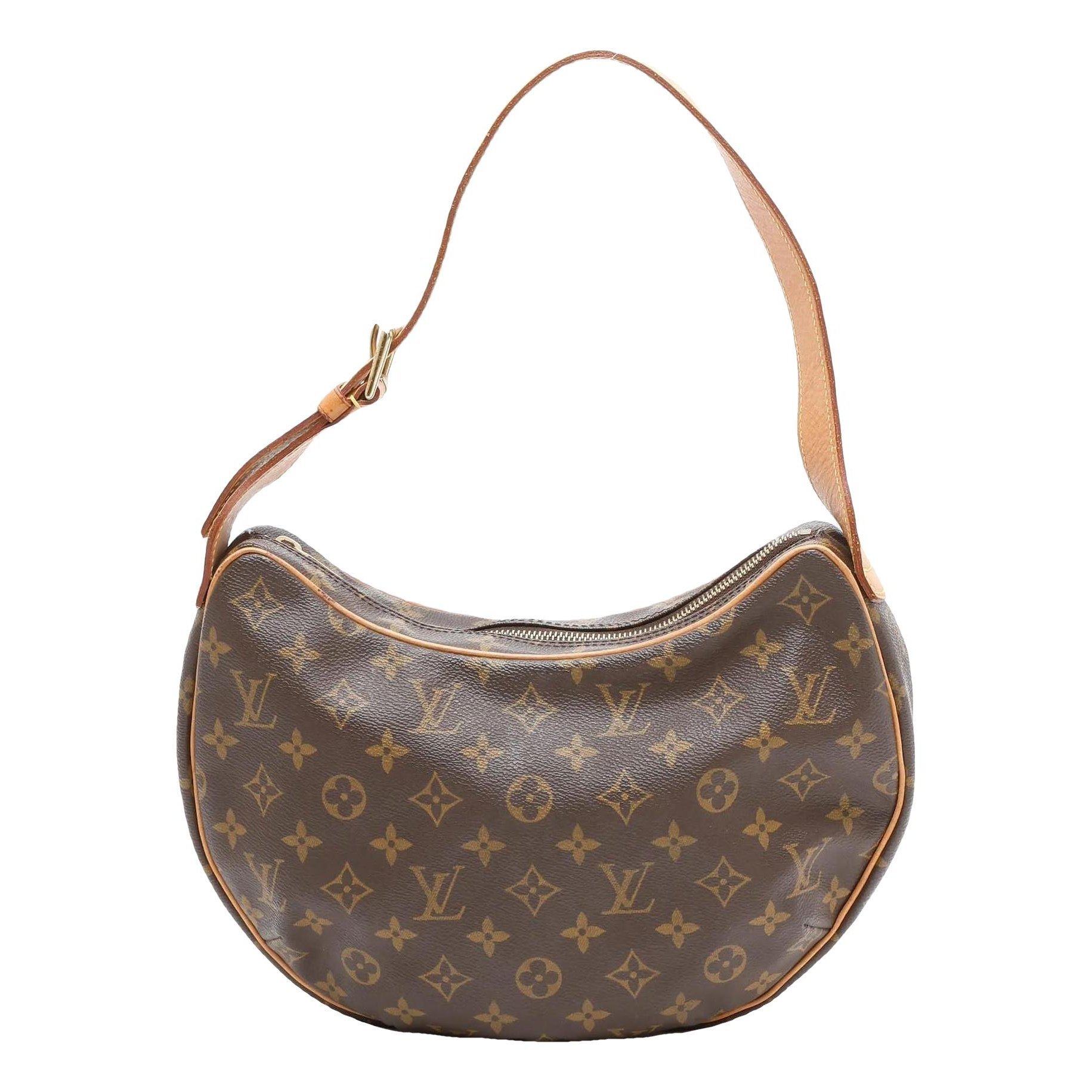 Croissant cloth handbag