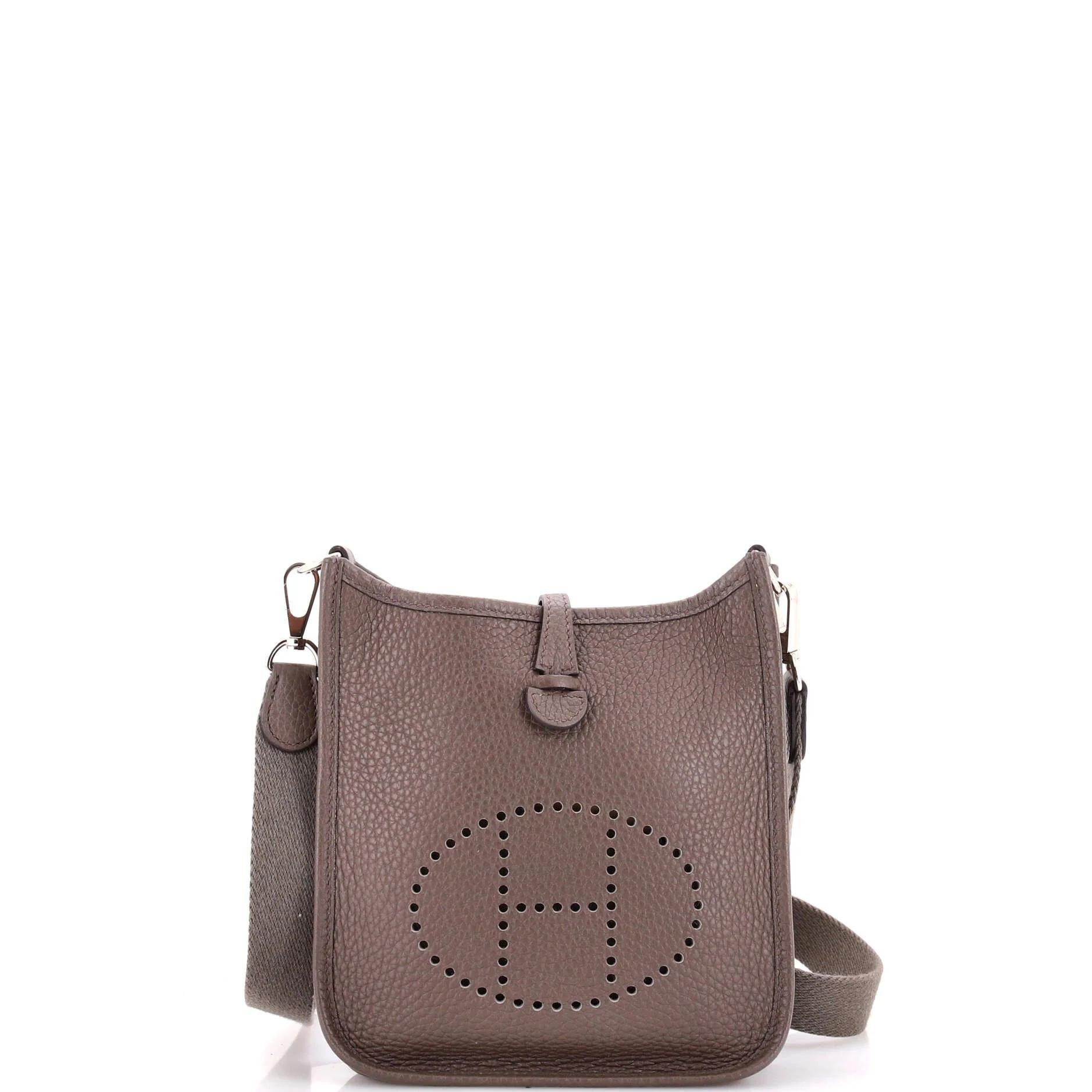 Mini Evelyne leather crossbody bag