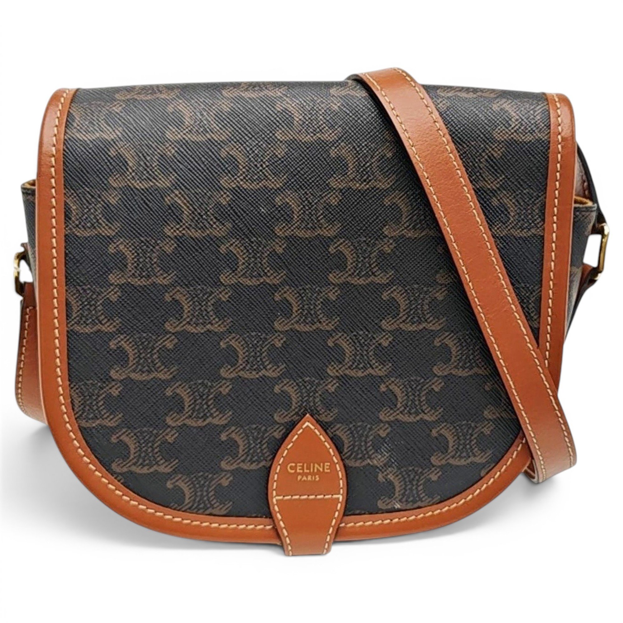 Folco leather handbag
