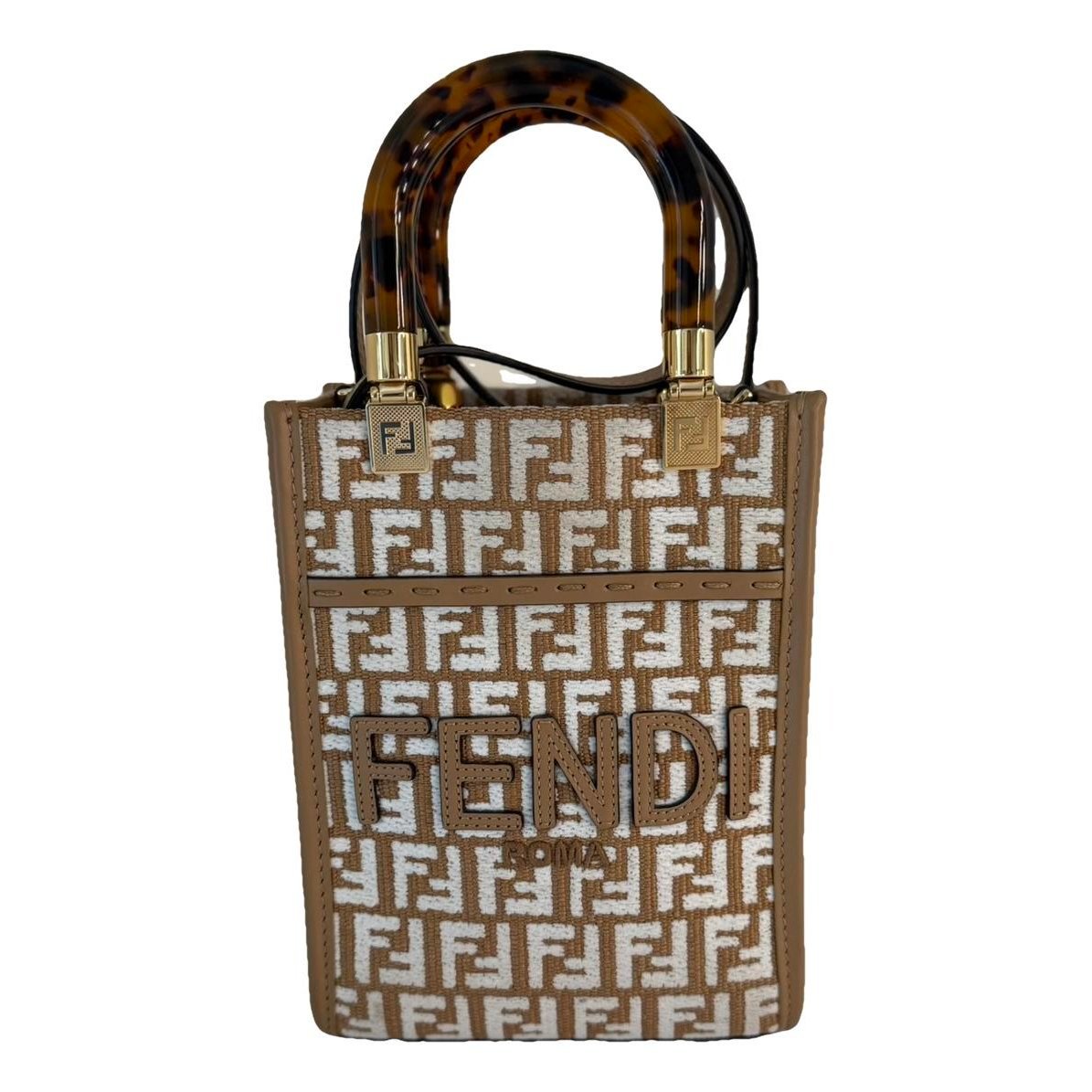 Sunshine leather tote