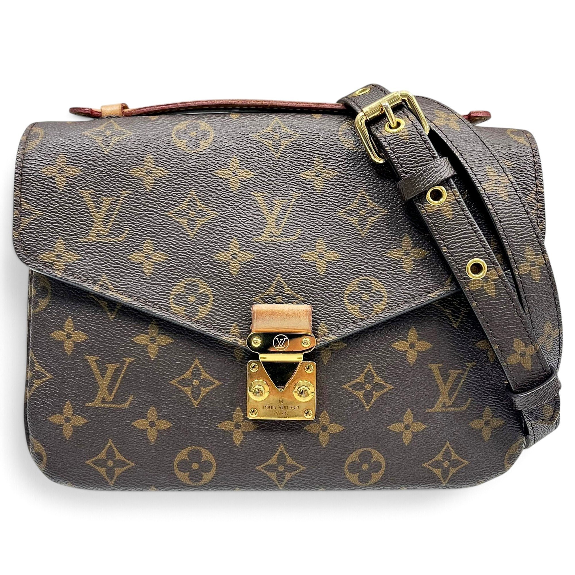 Metis leather handbag