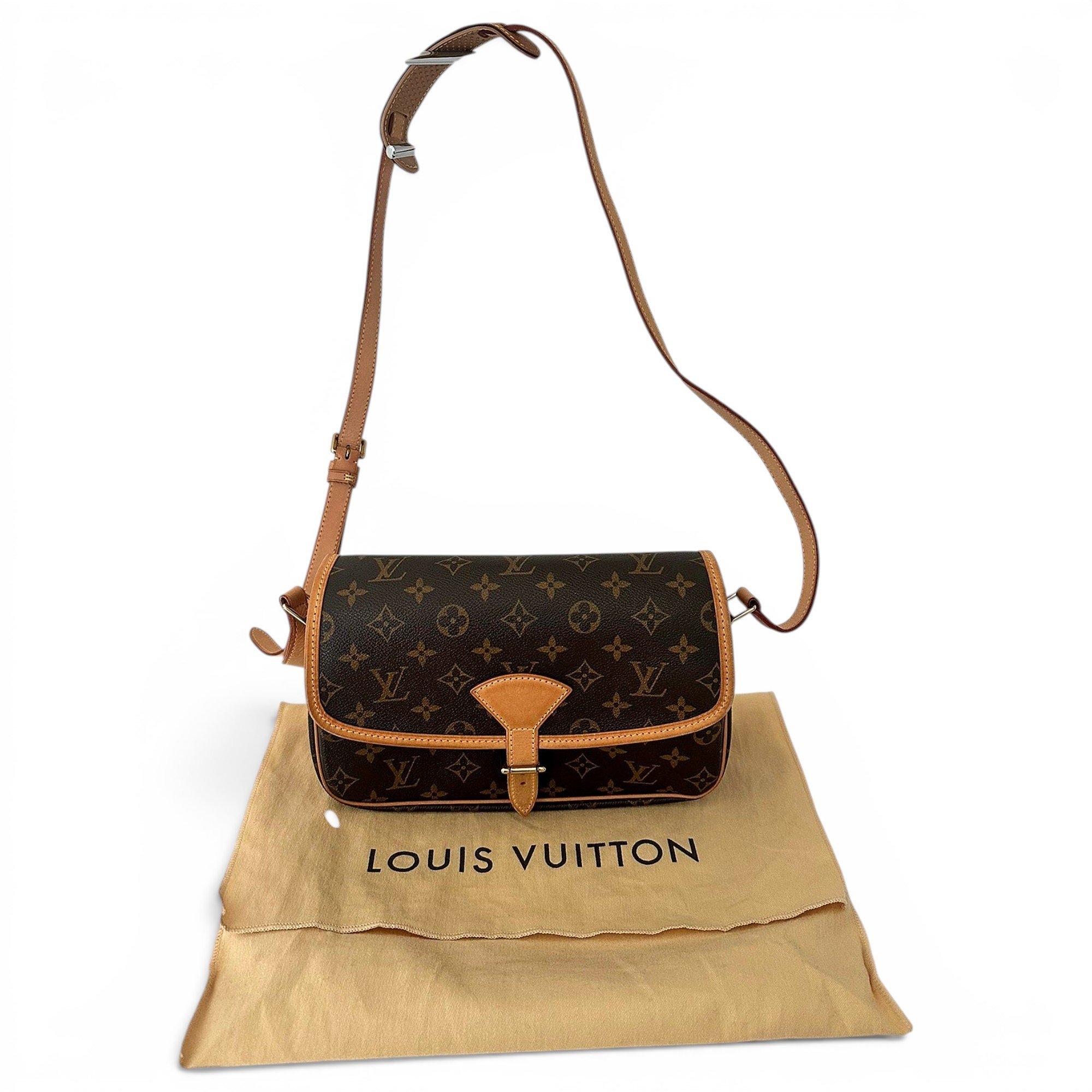 Sologne leather crossbody bag
