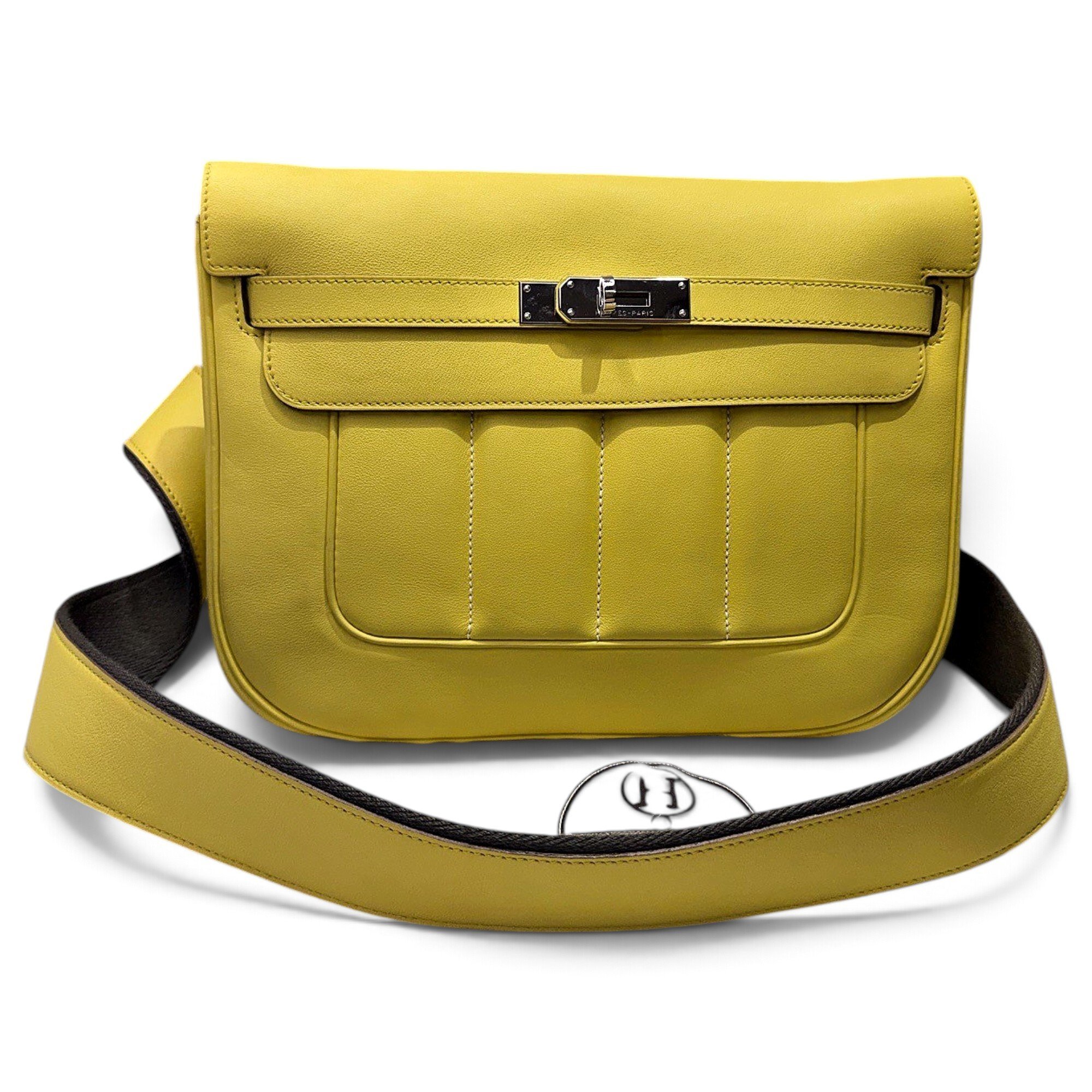 Berline leather handbag