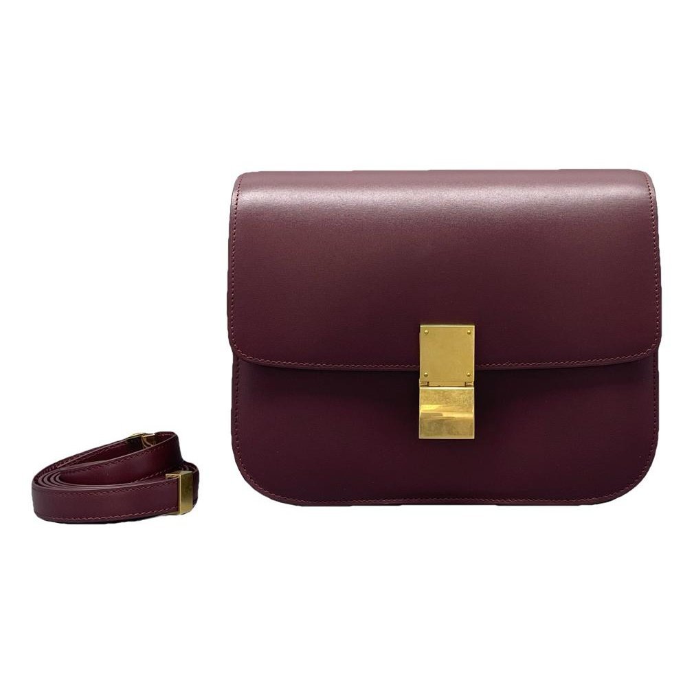 Leather handbag