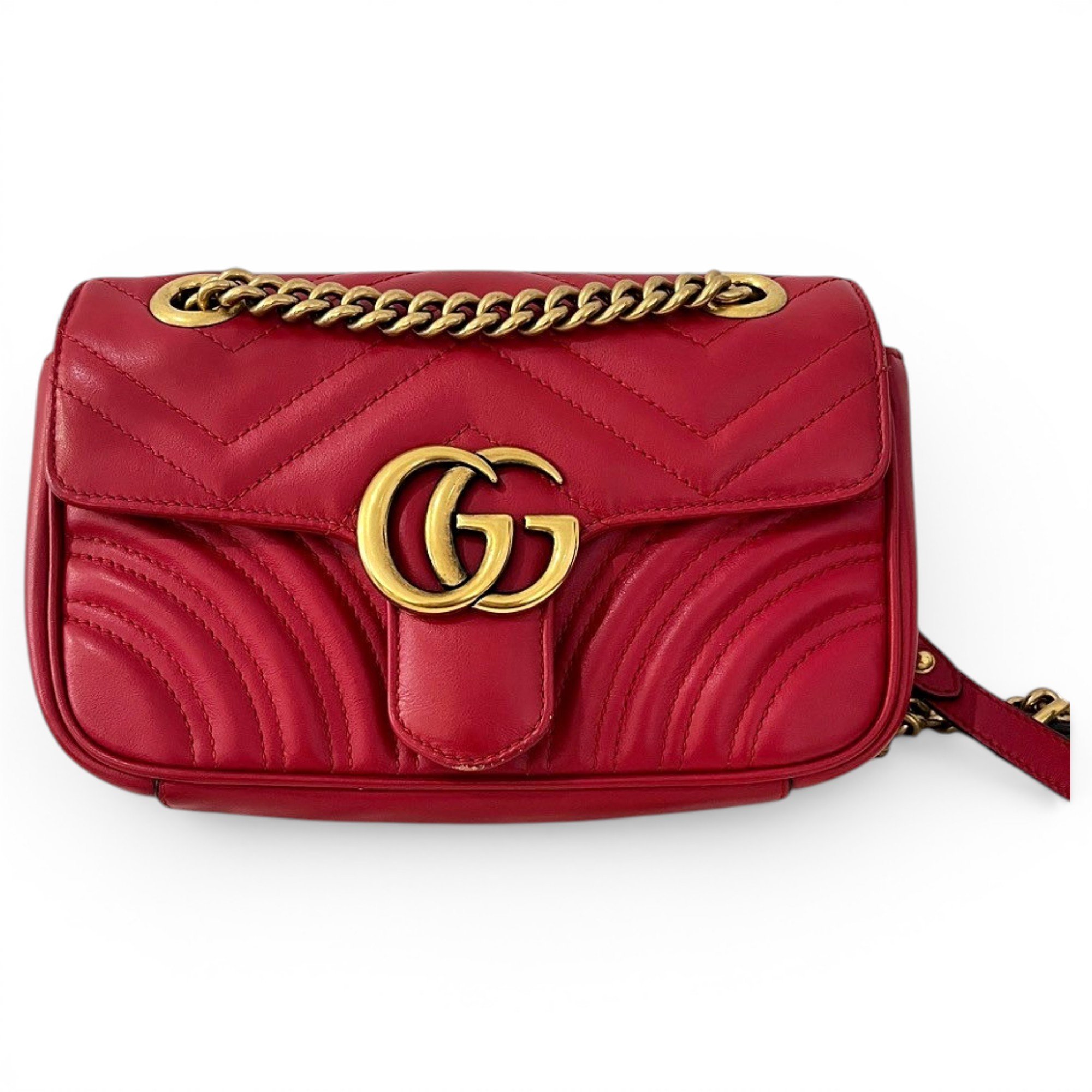 GG Marmont leather crossbody bag